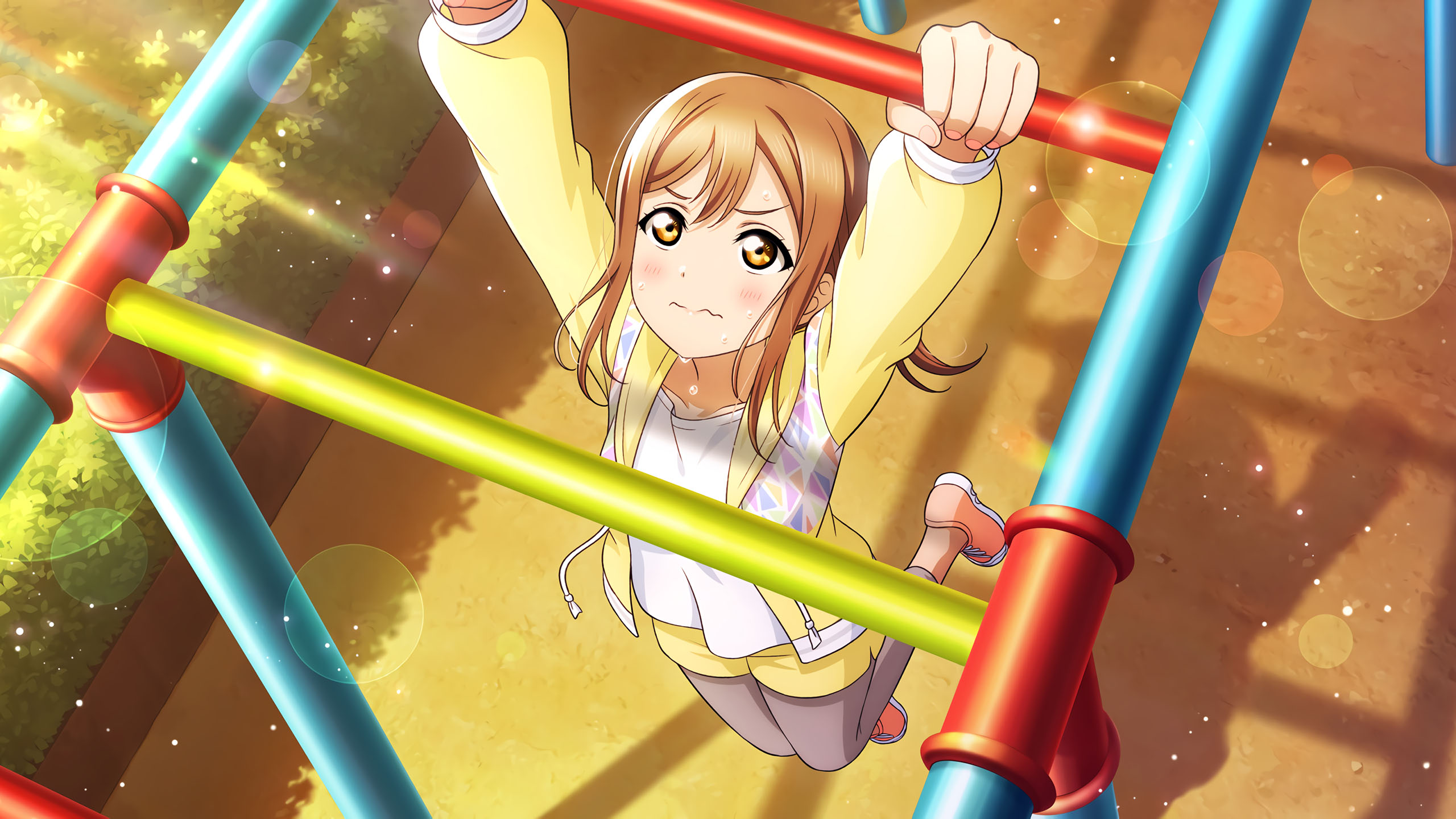 lovelive,阳光,锻炼