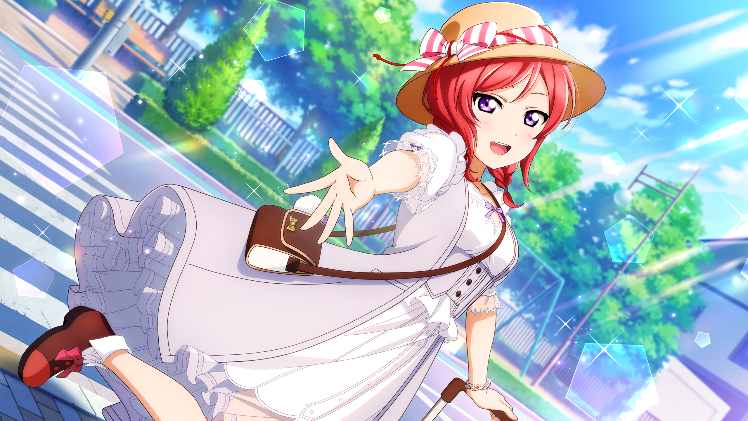 卡通人物,阳光,连衣裙,太阳帽