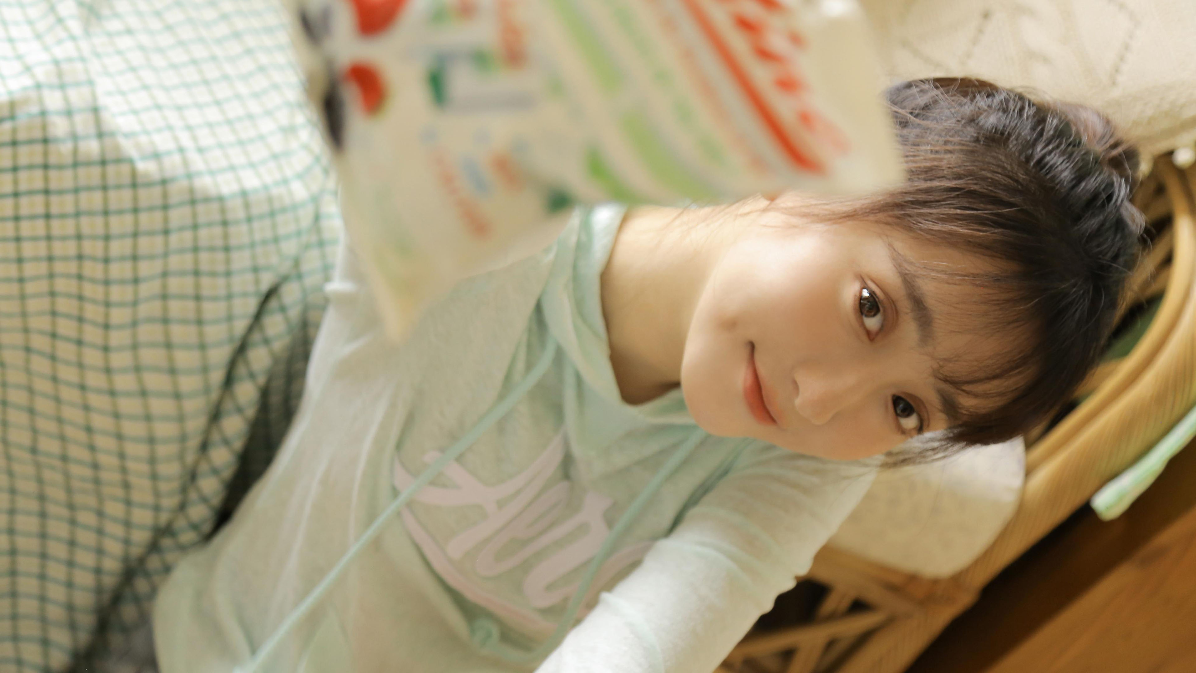 清纯,文艺,大眼睛,刘海