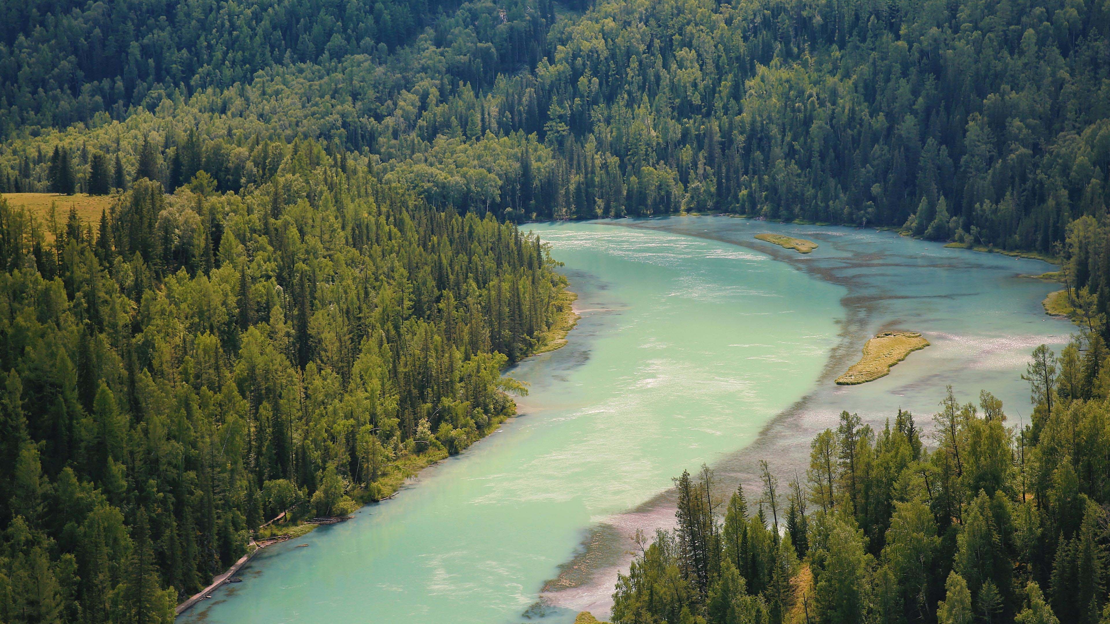 自然风光,,新疆,,河流,,美景