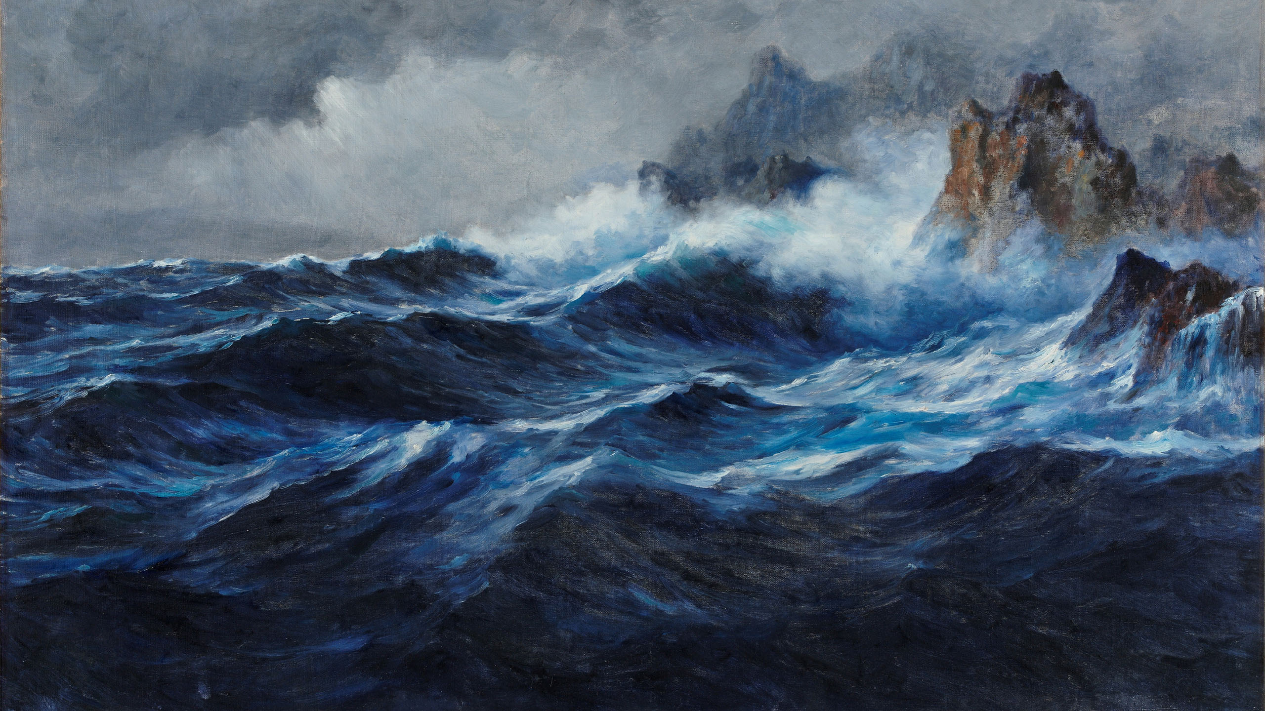 海浪,巨浪,礁石,海岸,波涛汹涌