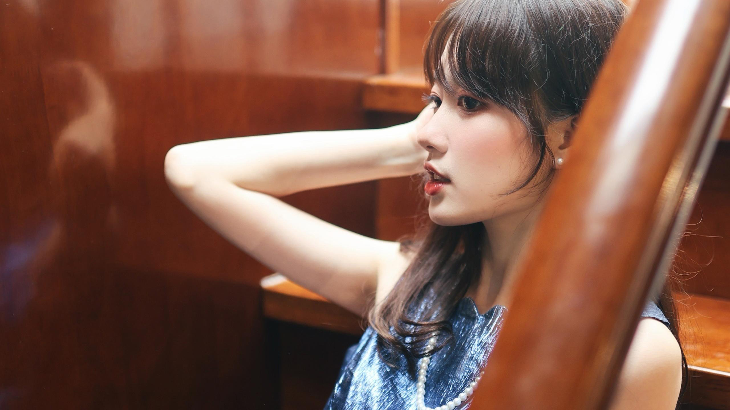 清纯,刘海,长发,文艺,气质