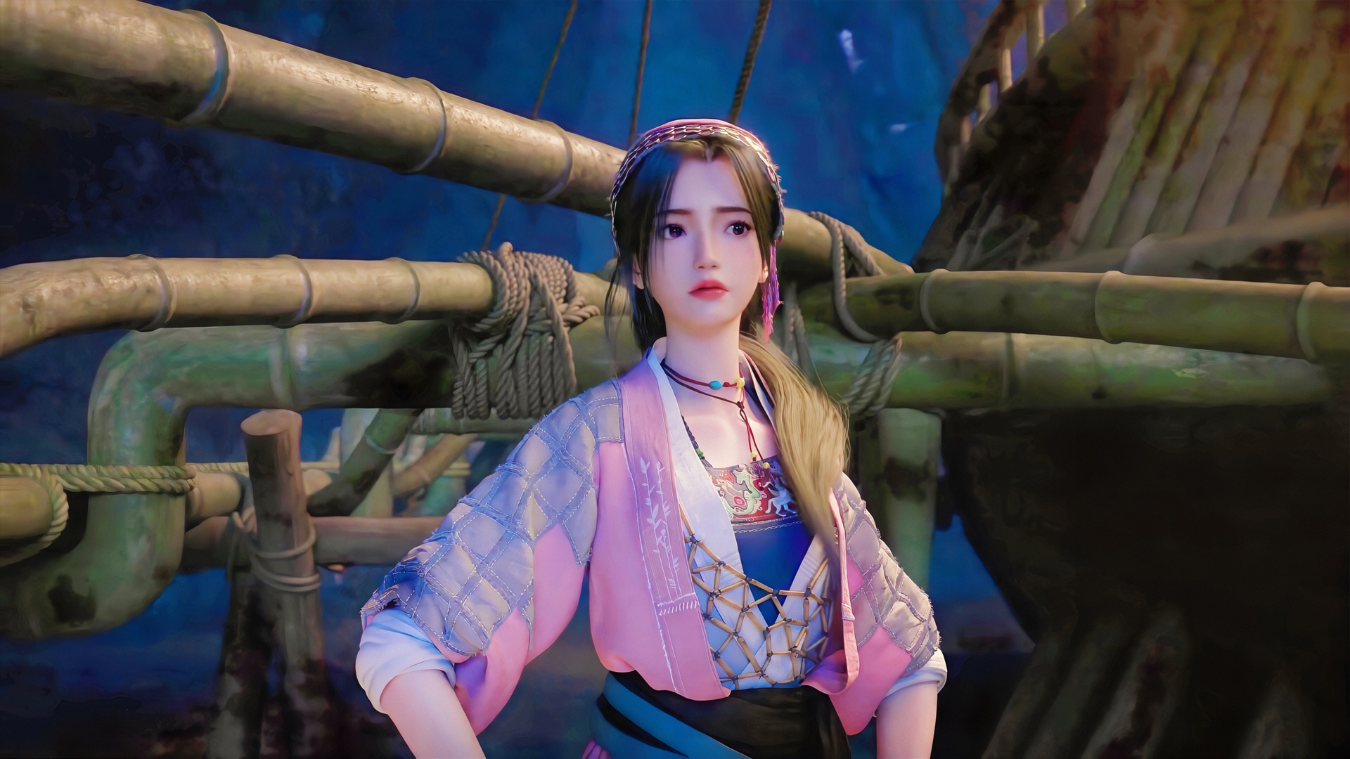 国漫,眷思量,动漫美女,屠丽