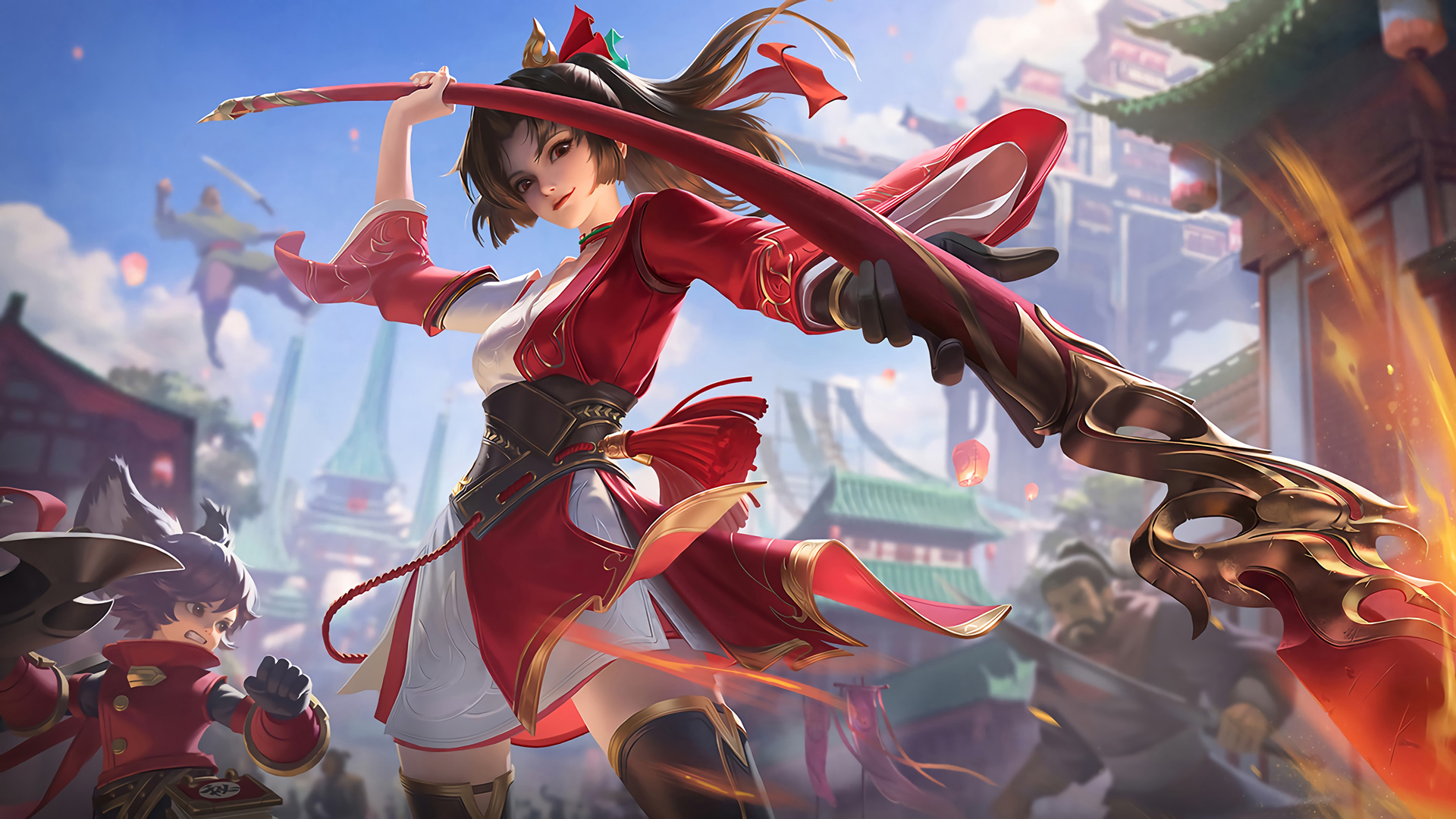 王者荣耀,新英雄,燎原之心,云缨