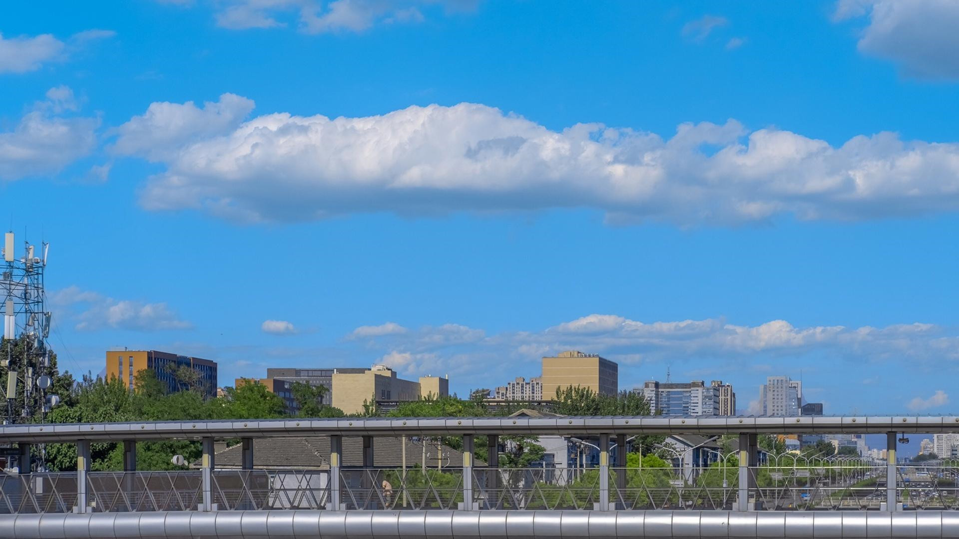 蓝天白云,北京郊外,天空