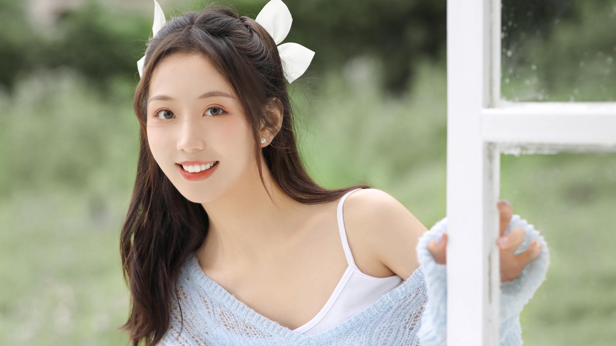 清纯,少女,青春,甜美,笑容