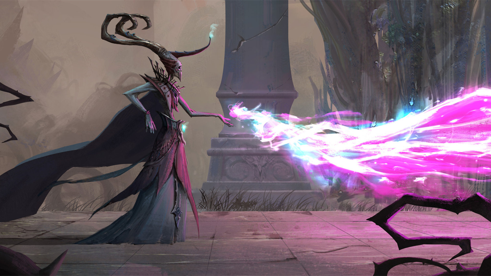 主机游戏,魔法,女巫