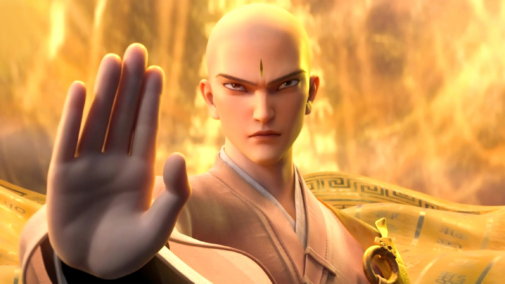 国漫,白蛇2:青蛇劫起,法海