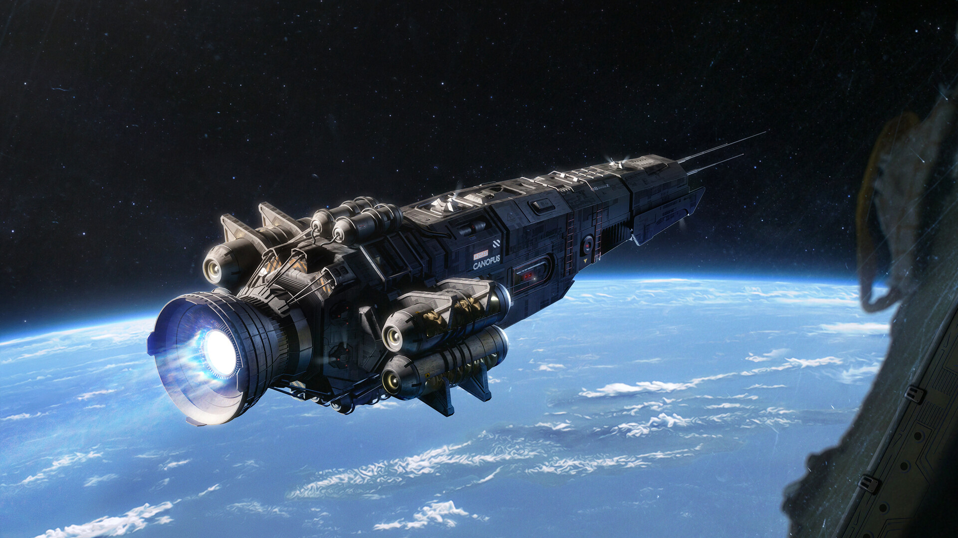 主机游戏,蓝色星球,飞船,宇宙,星际