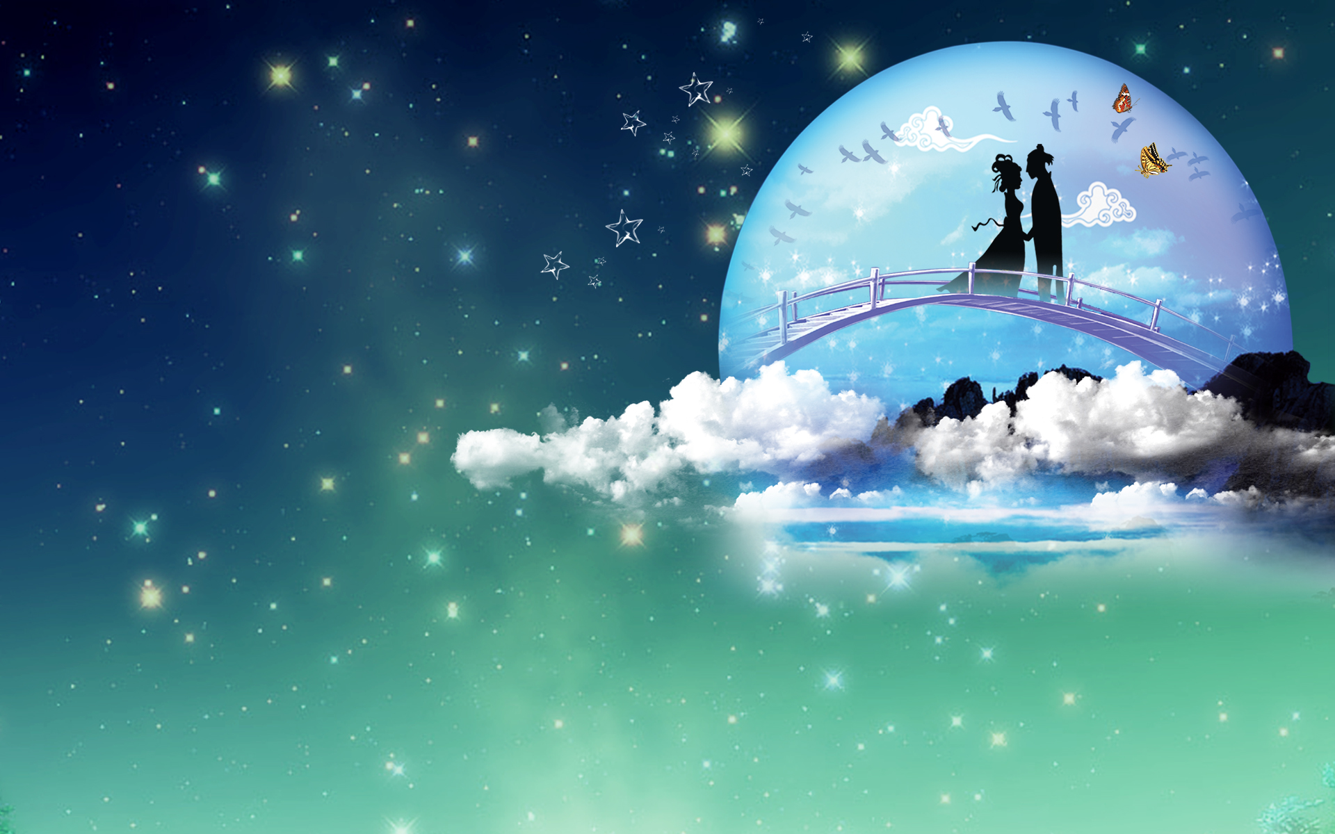 七夕,鹊桥,爱情