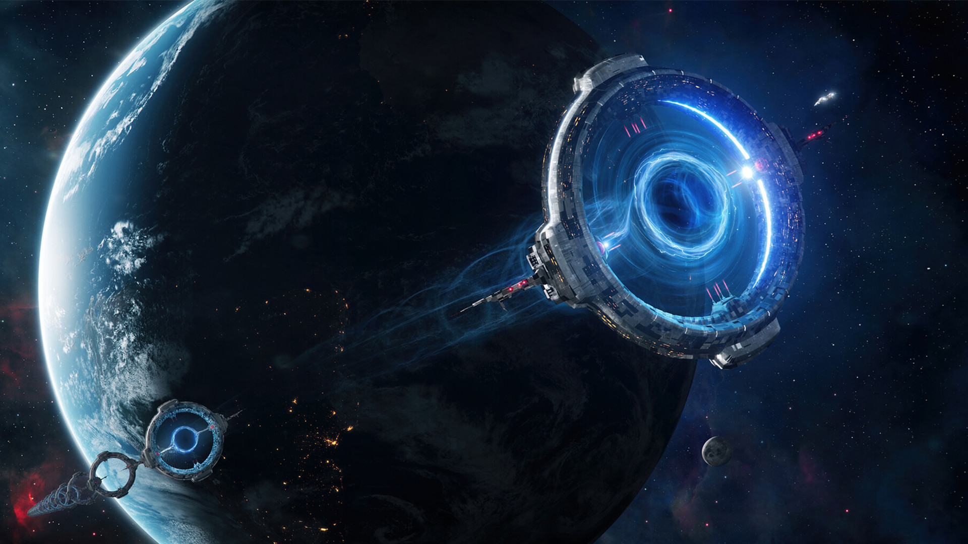 主机游戏,宇宙飞船,星球,星际大战