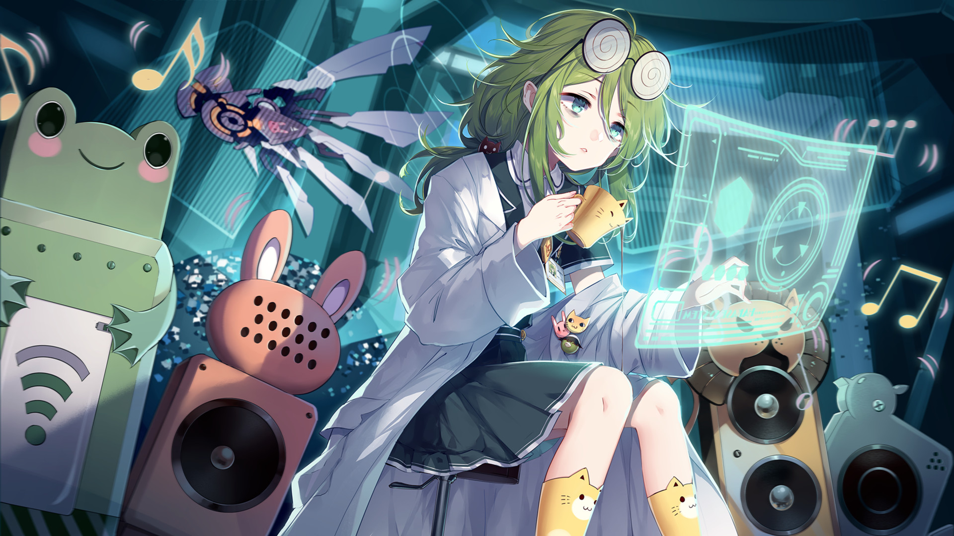 神秘小屋,科学女孩,,咖啡