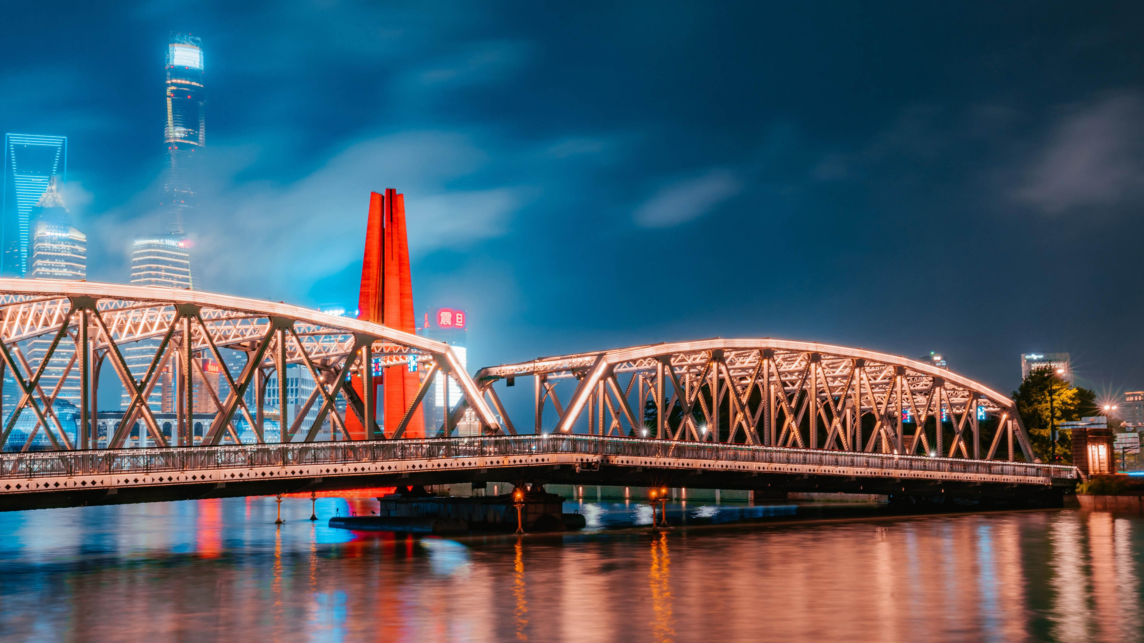 城市夜景,上海,夜色,迷人