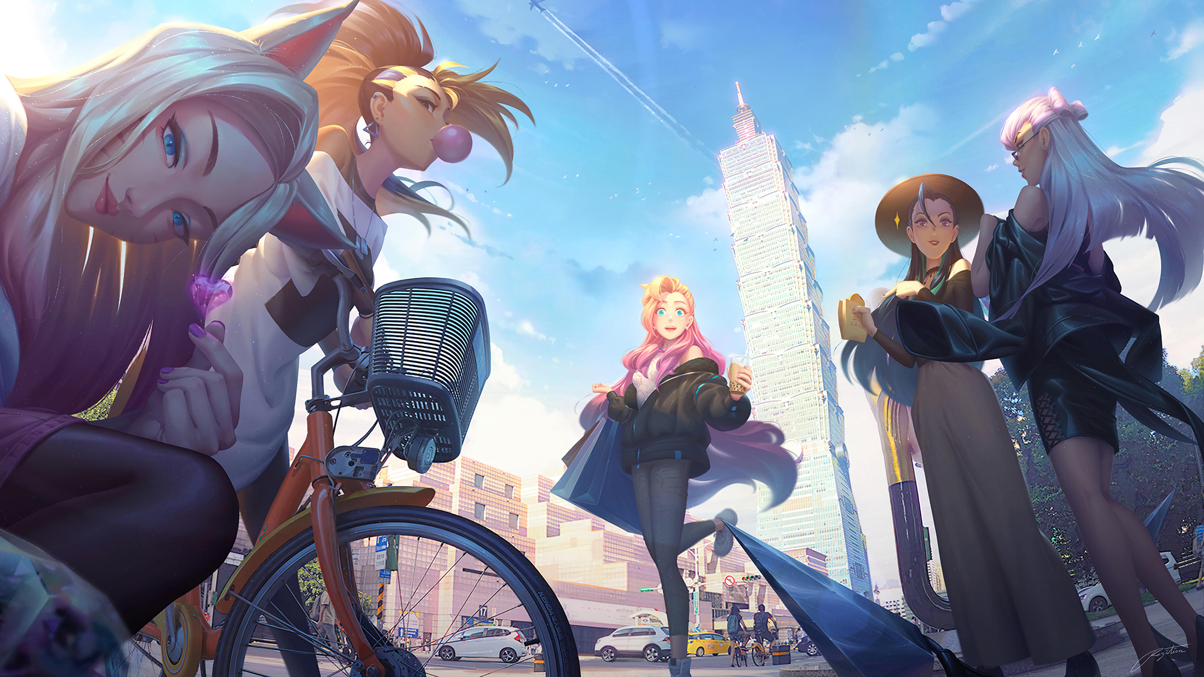 英雄联盟,lol,KDA,阿狸,阿卡丽,萨勒芬妮,卡莎,伊芙琳