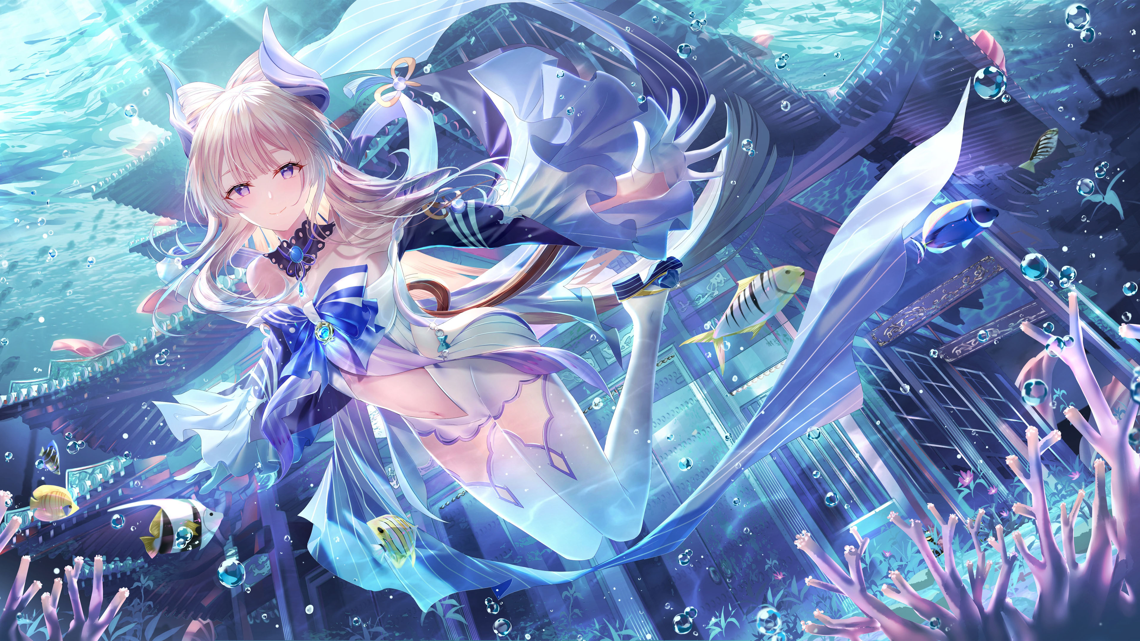 手游世界,原神,珊瑚宫心海