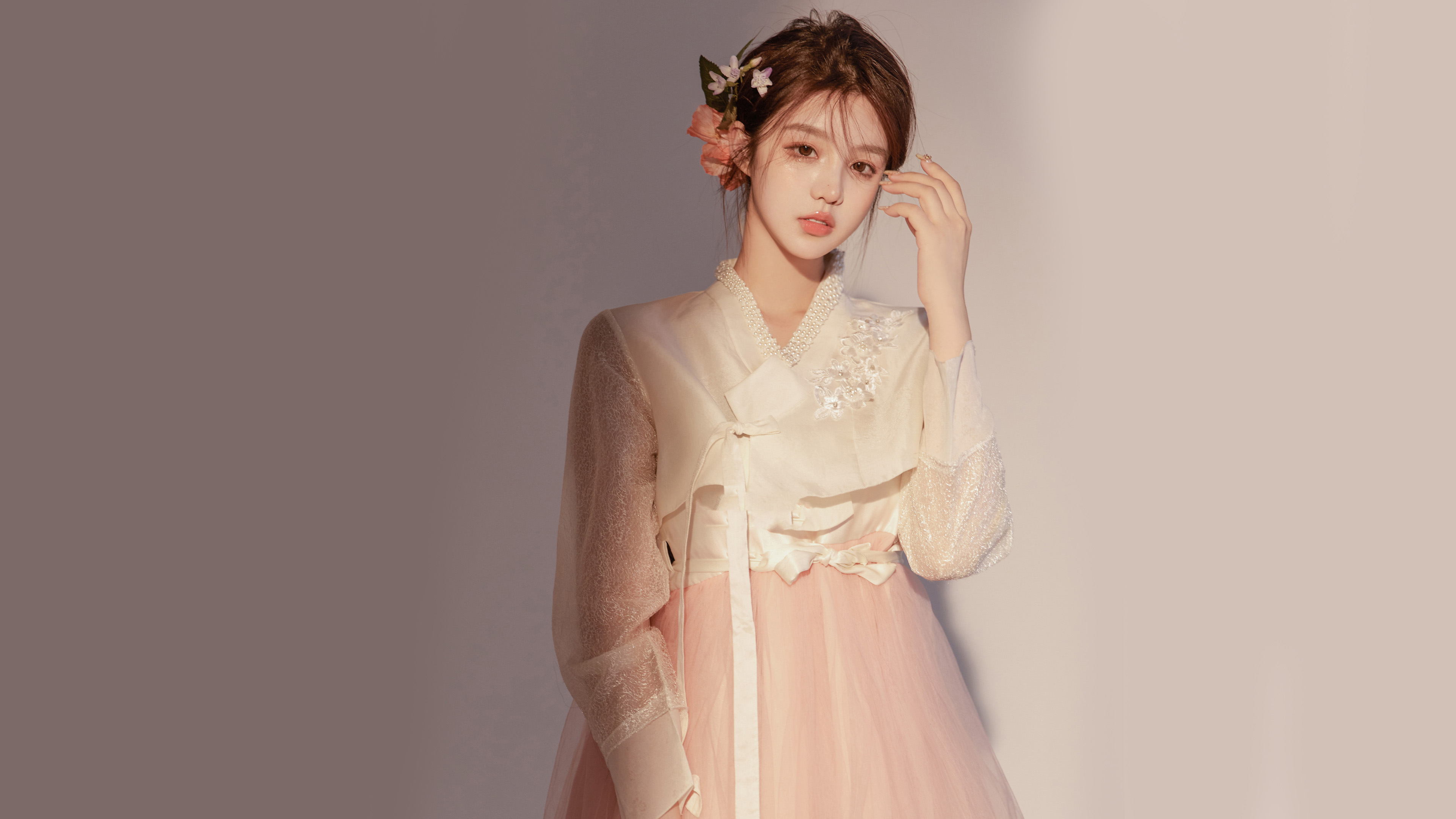 清纯,韩服,可爱