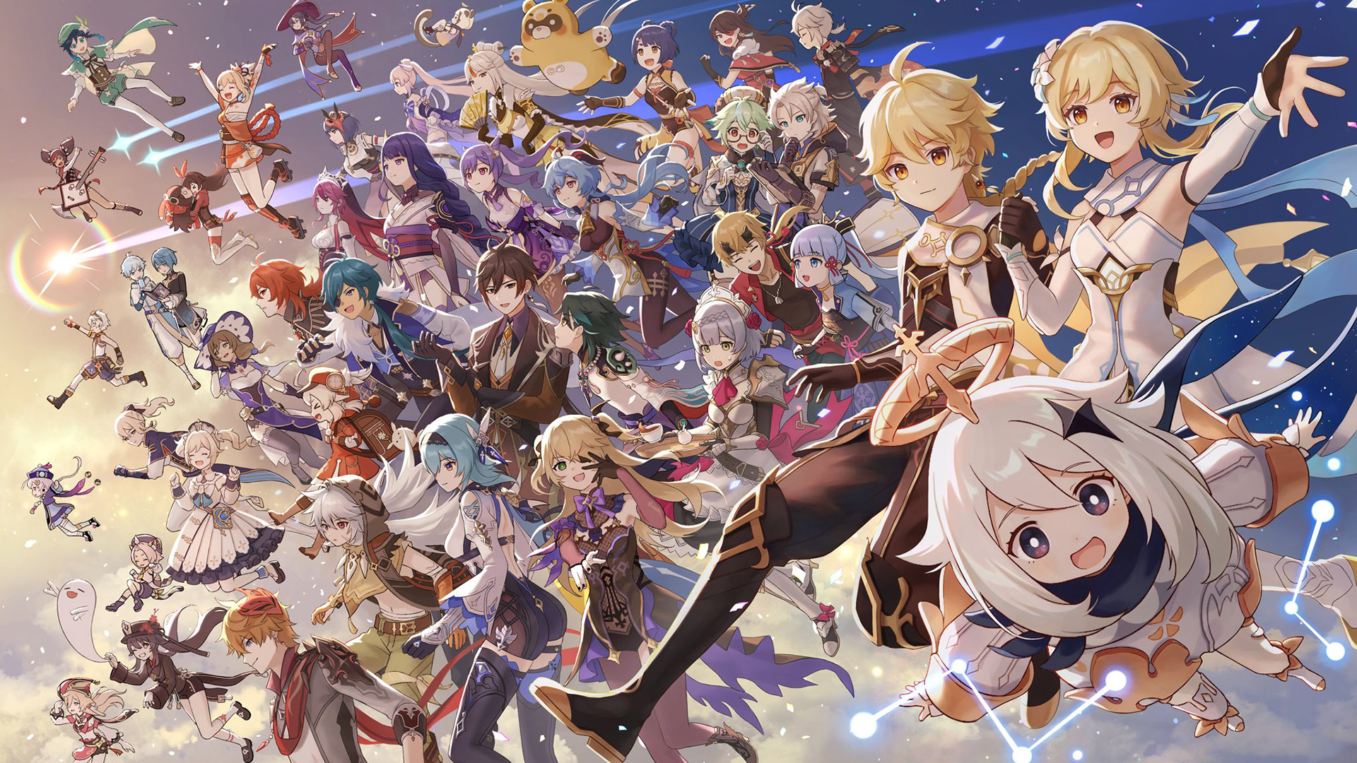 原神,人物集锦,大合照