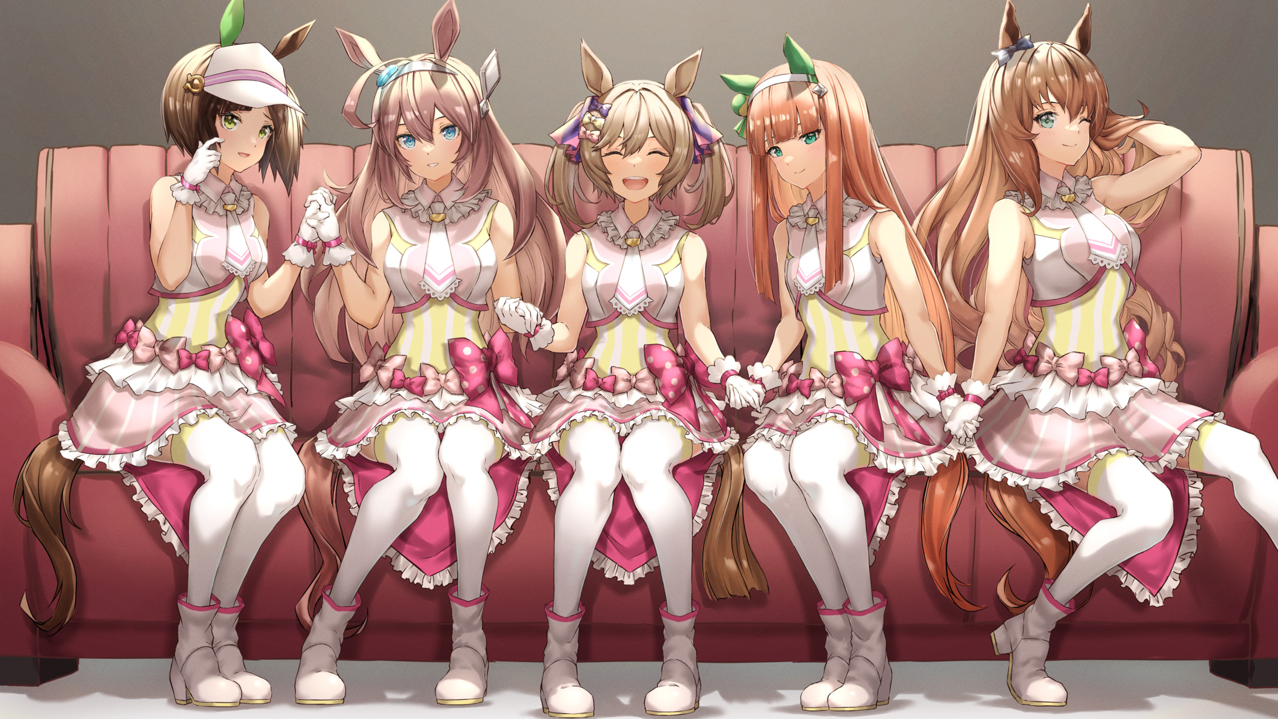 派对,小姐姐们,兽耳,啦啦队