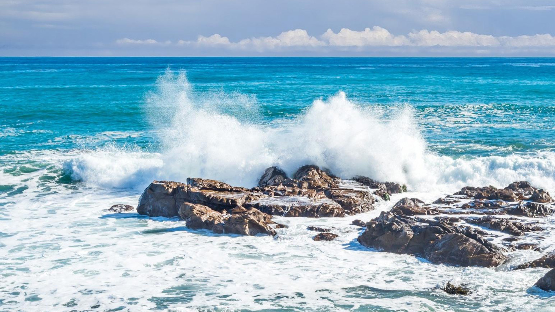 海洋天堂,海浪,礁石