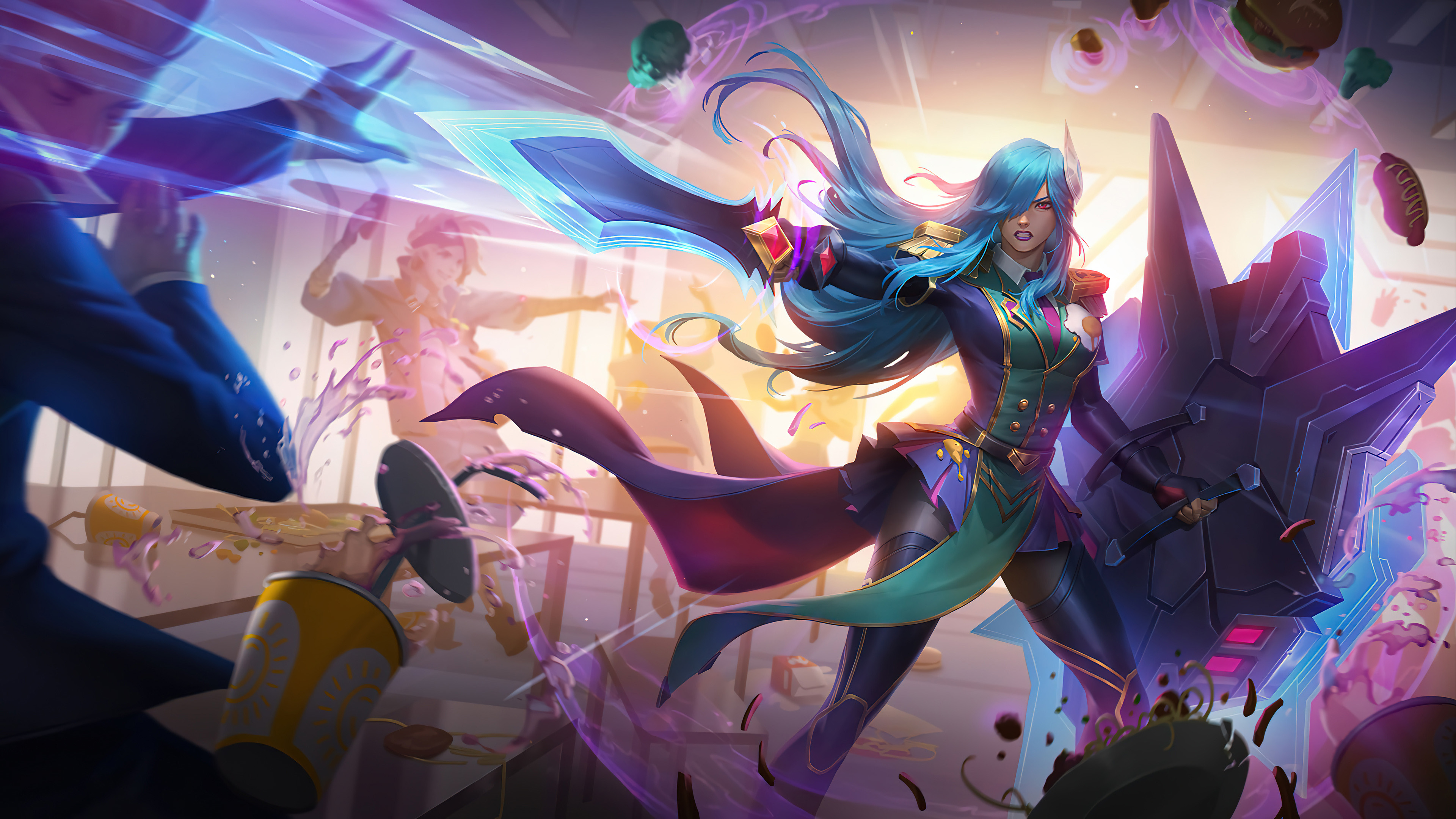 英雄联盟,lol,曙光女神,战斗学院,蕾欧娜