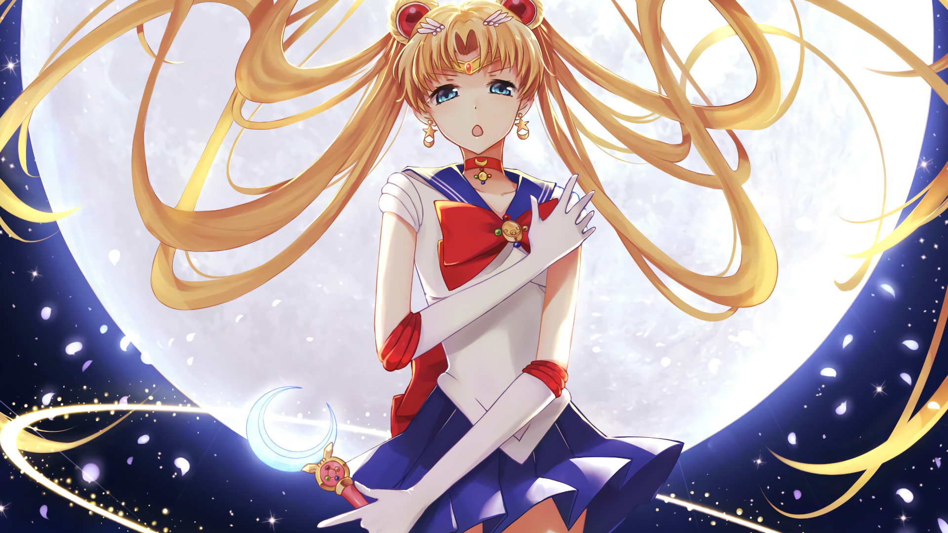 美少女战士,魔法,月亮,代表月亮消灭你