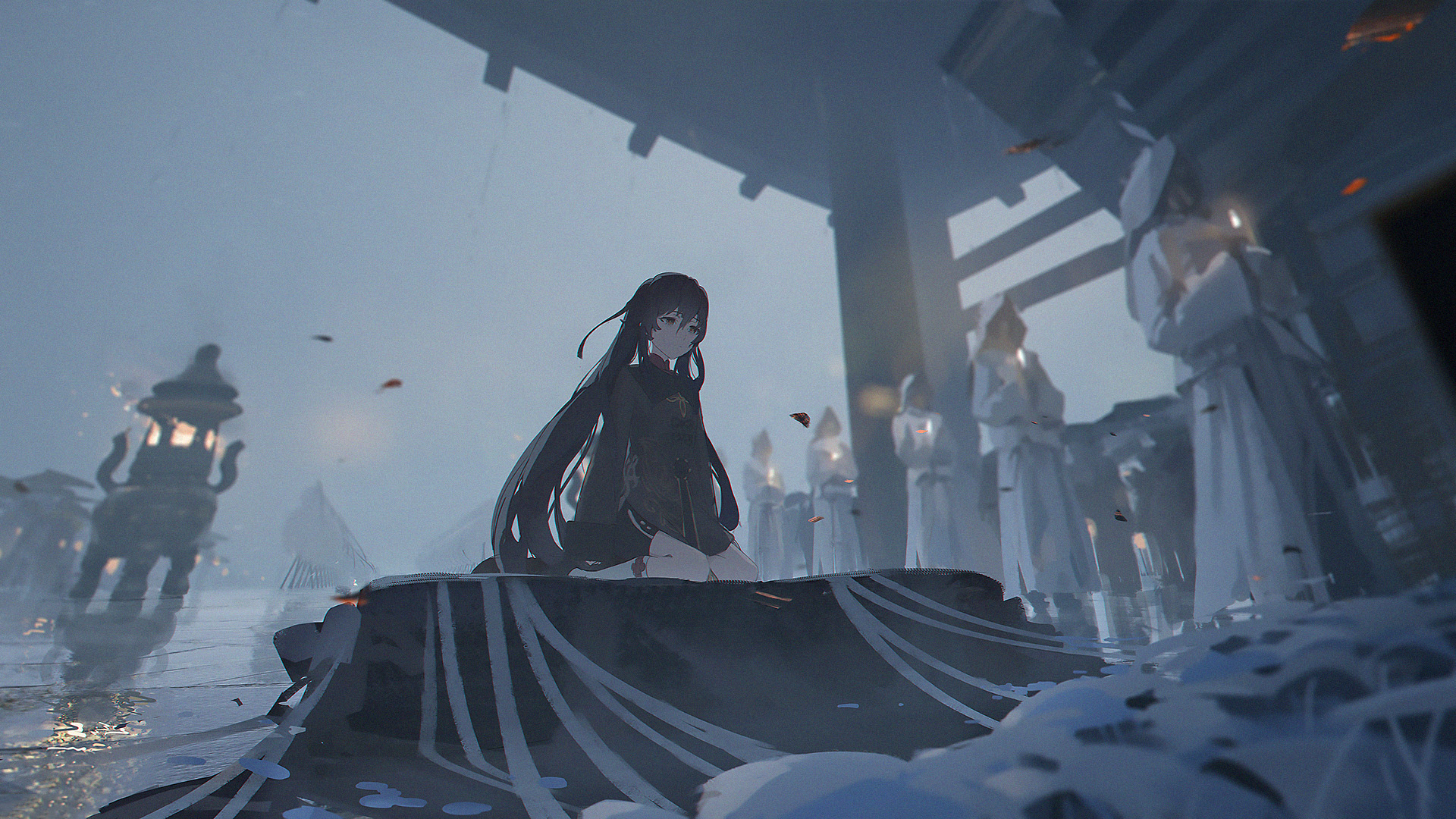 手游世界,原神,胡桃,祭祀