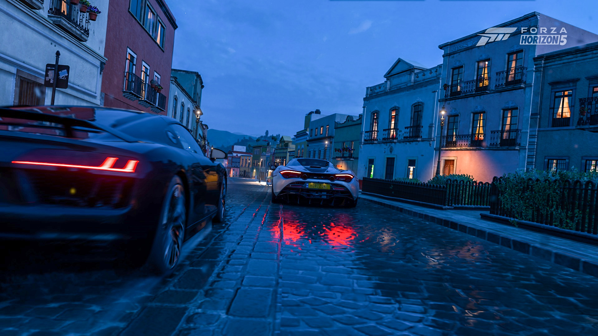 赛车,夜幕下,速度