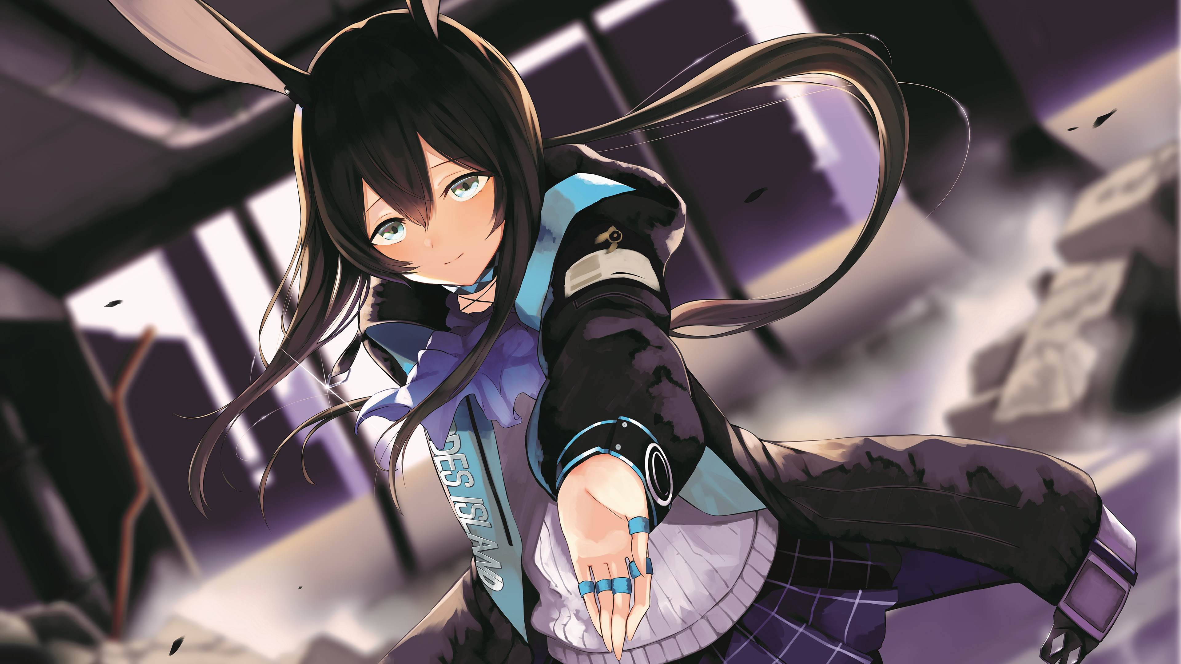 明日泛舟,头发飞舞,战斗