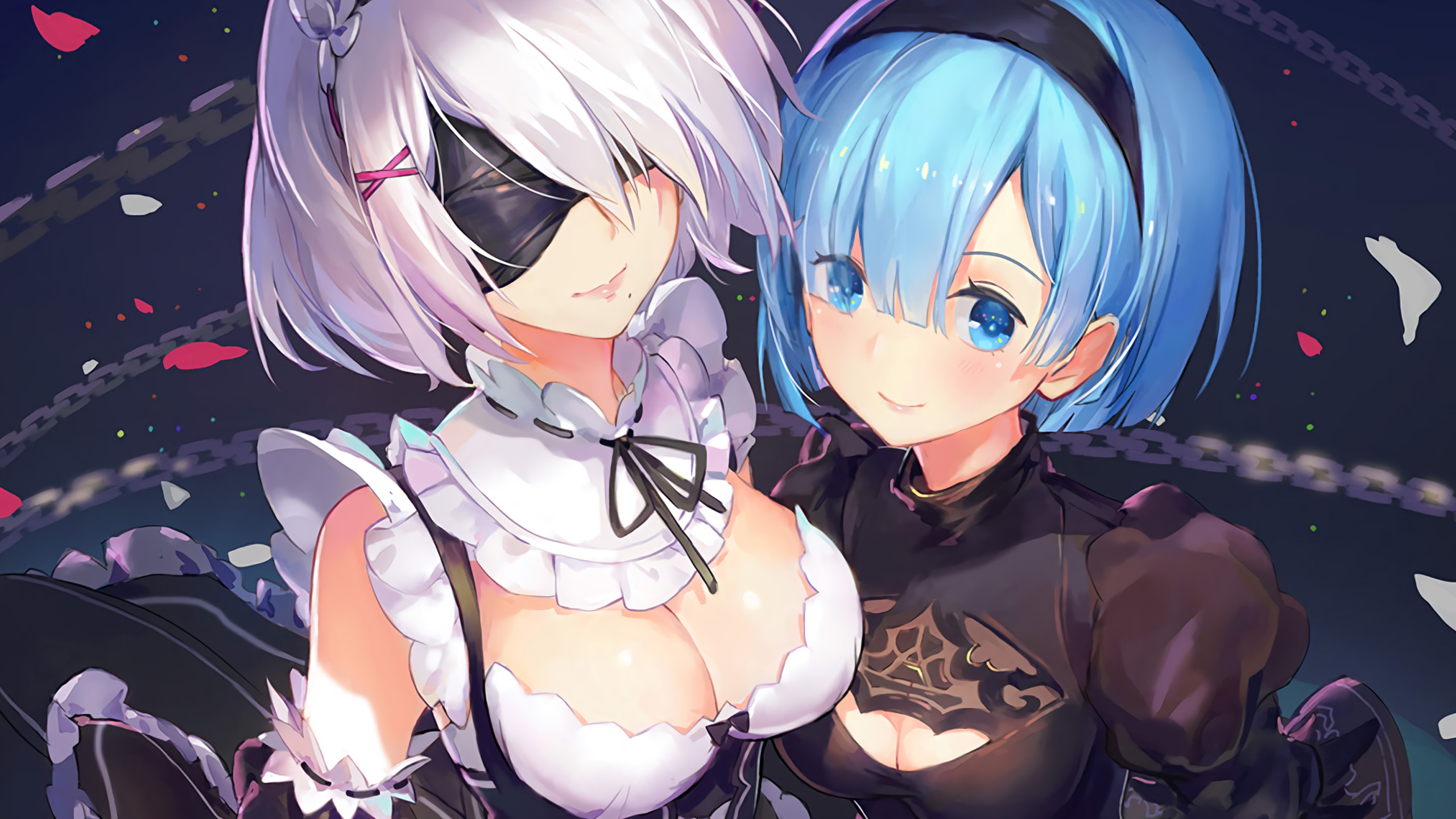 蕾姆,机械纪元,2B,短发女孩