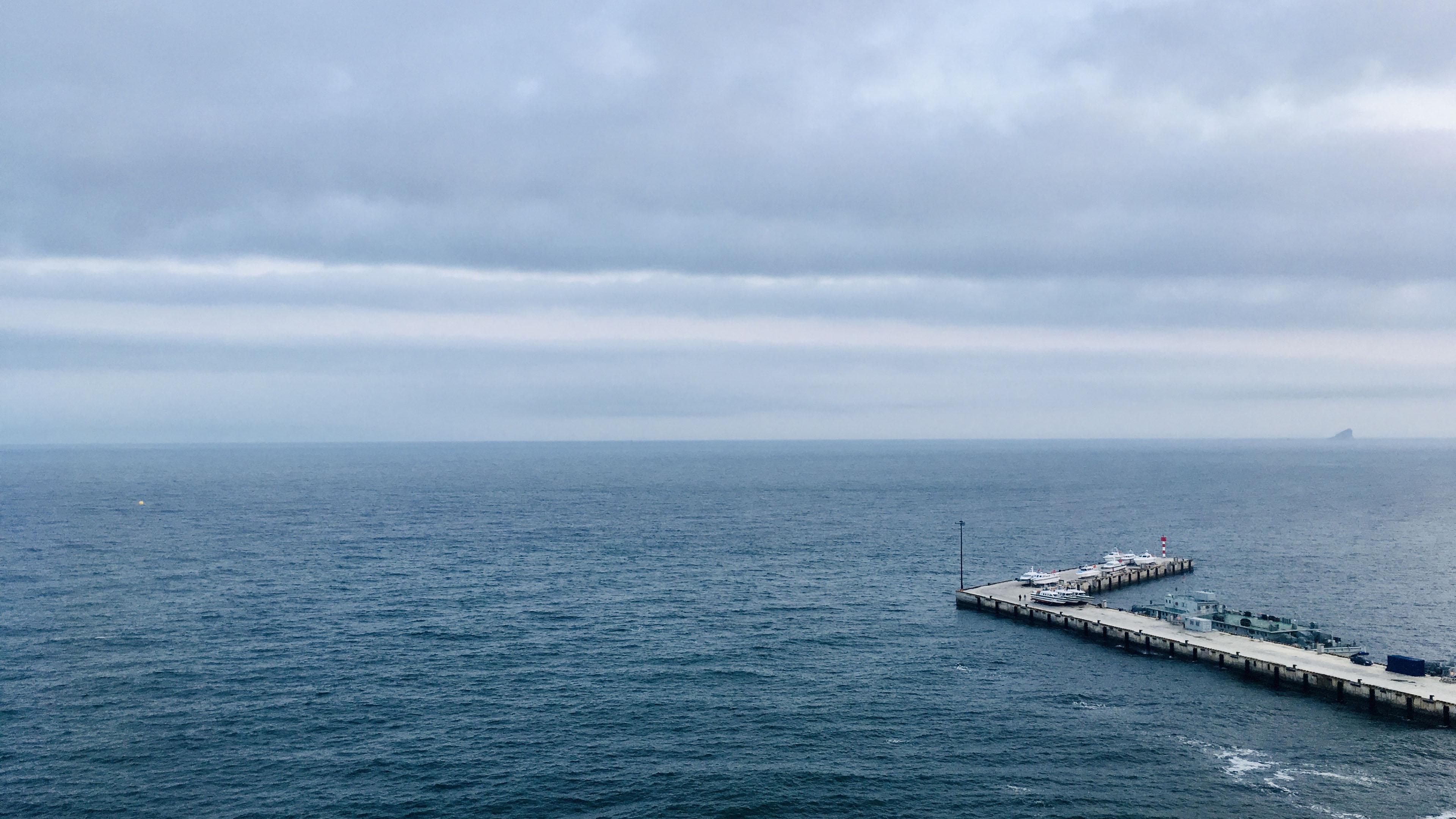 海洋天堂,茫茫大海,海天相接