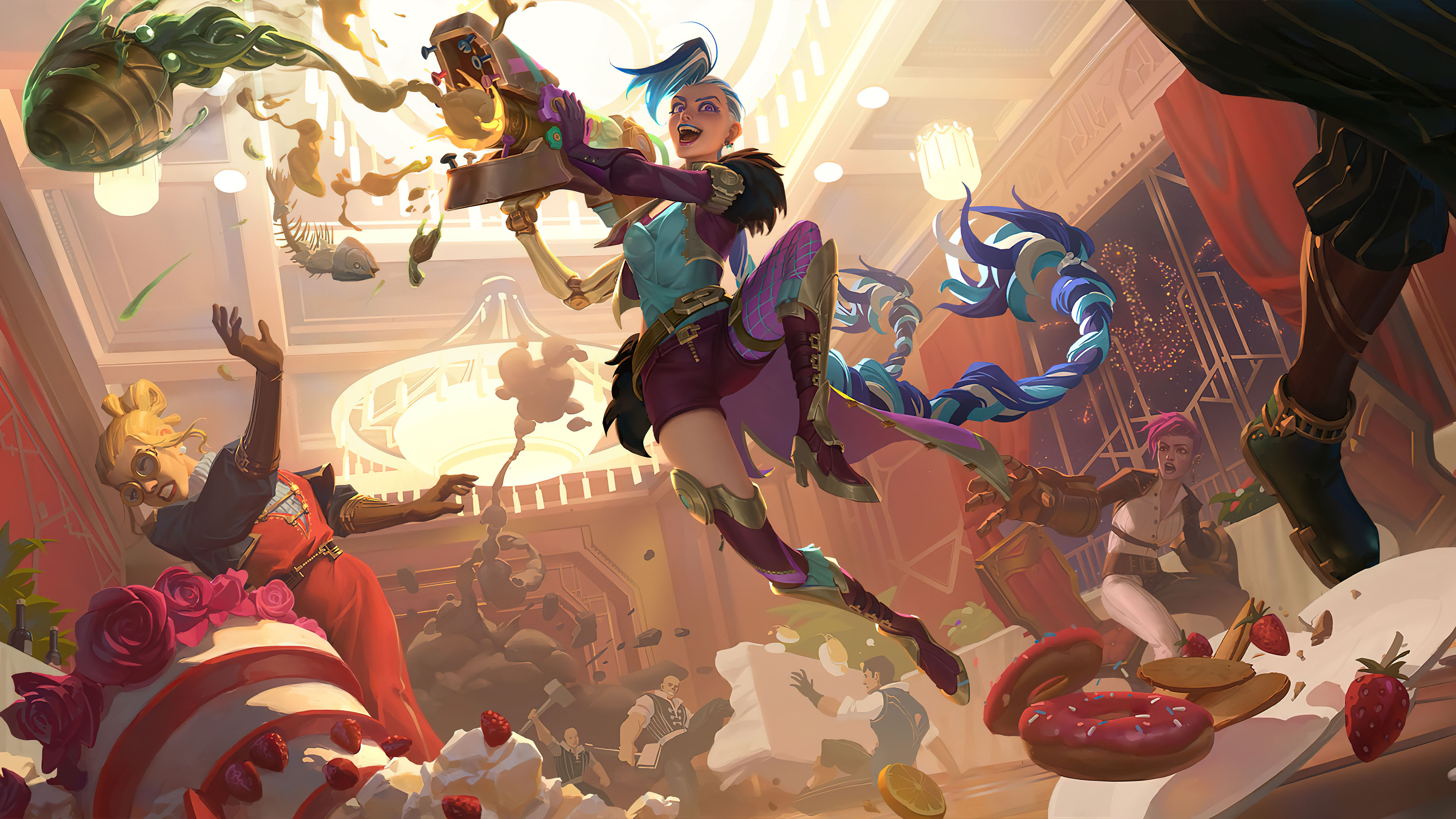 英雄联盟,LOL,暴走萝莉,金克丝