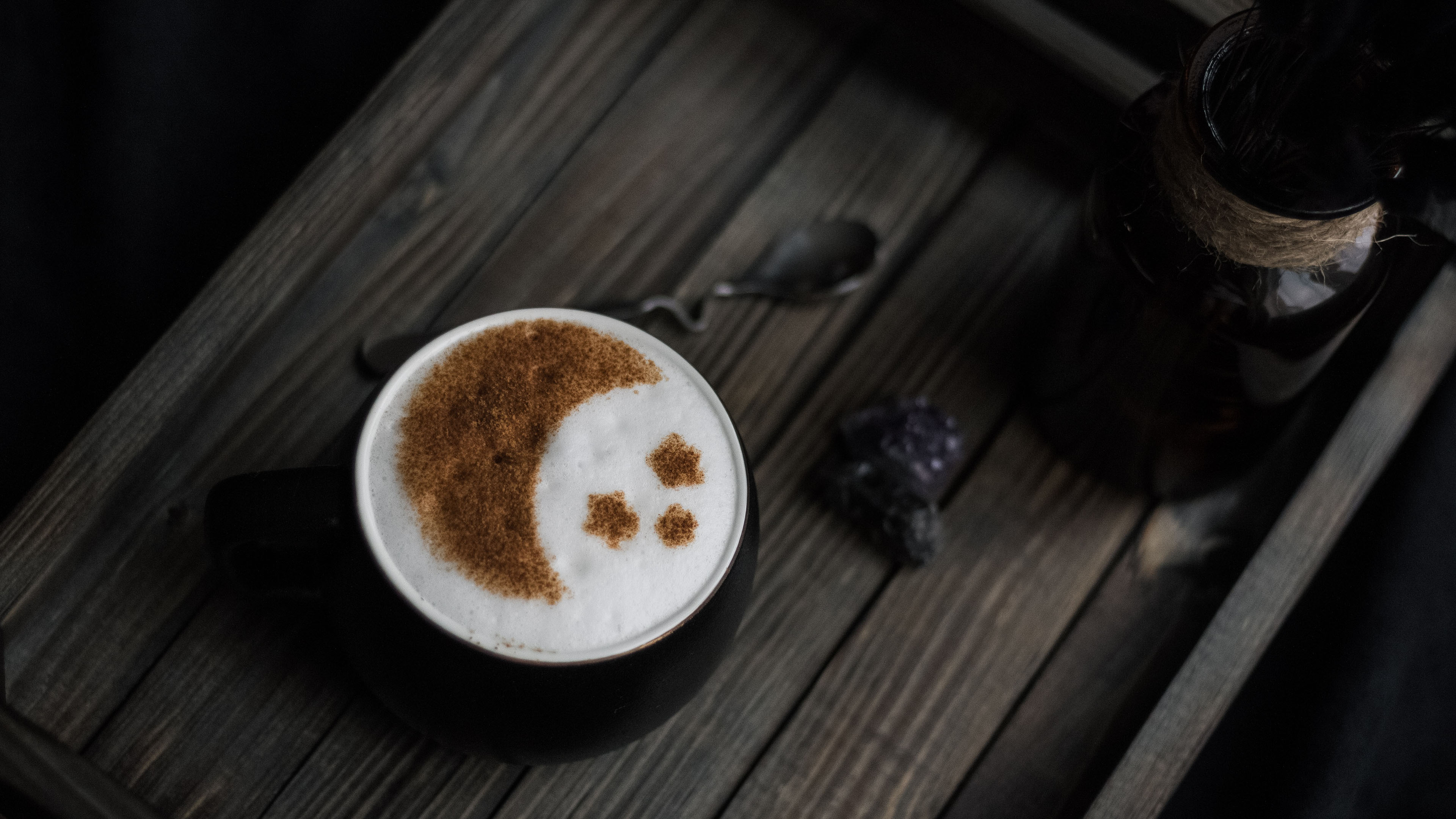 温馨一刻,咖啡,卡布奇诺