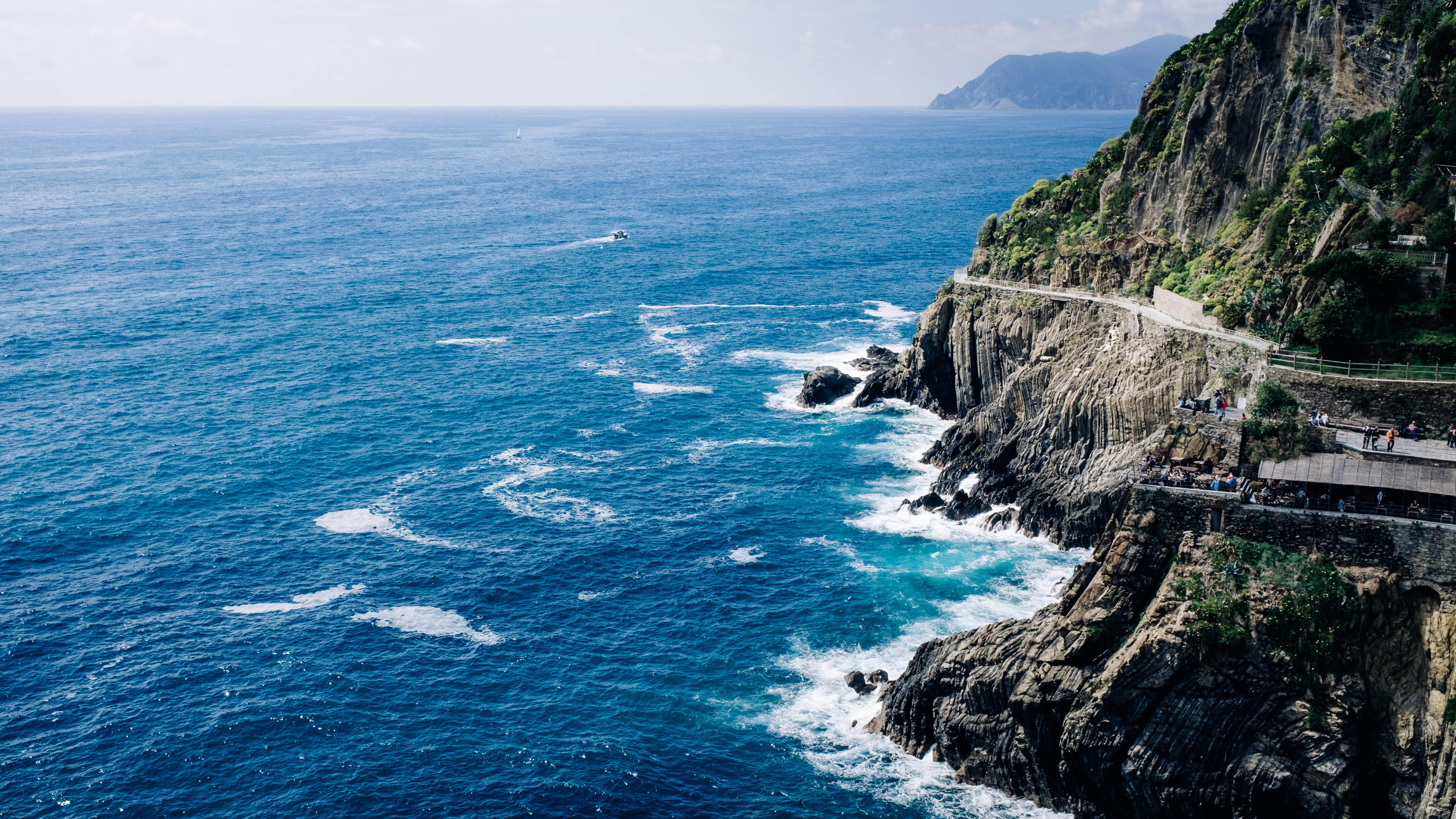 海洋天堂,悬崖,礁石,海浪