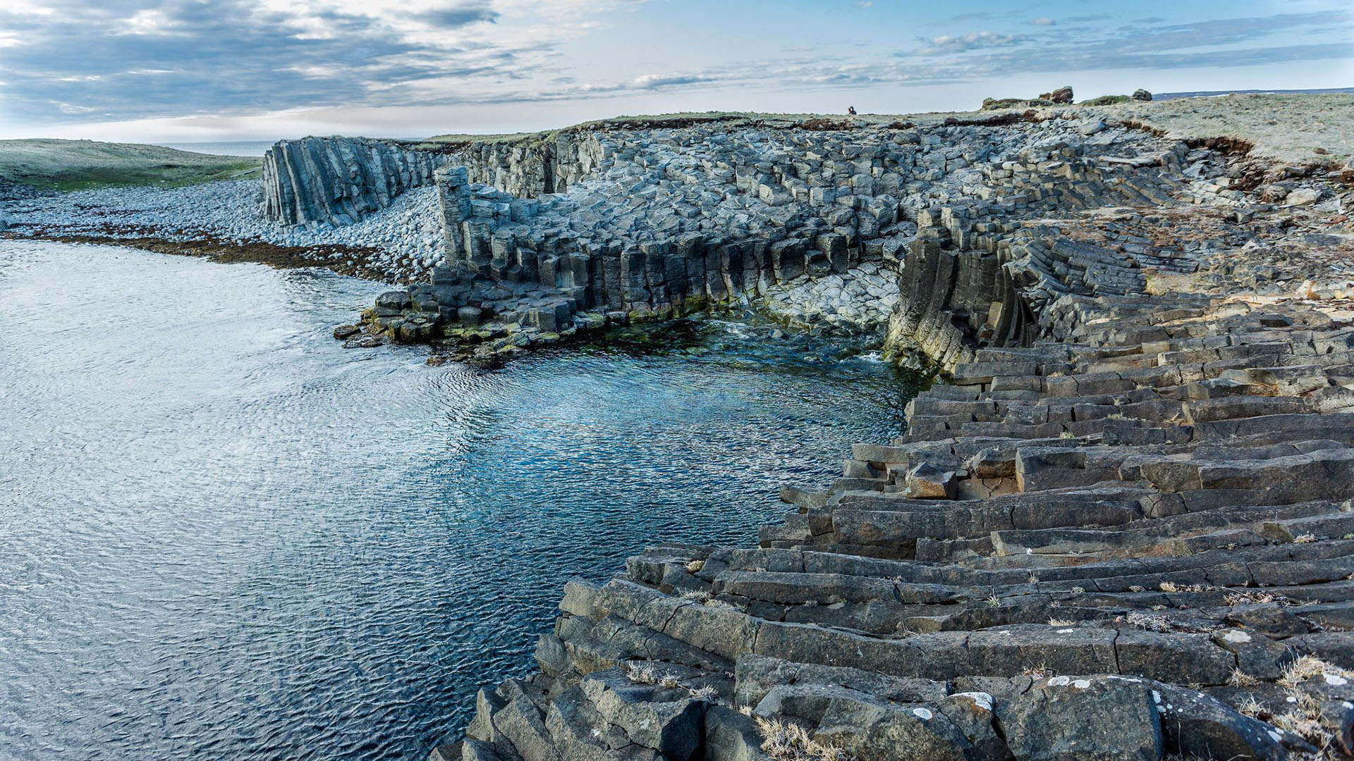 海洋天堂,玄武柱岩,自然奇观,悬崖,海岸