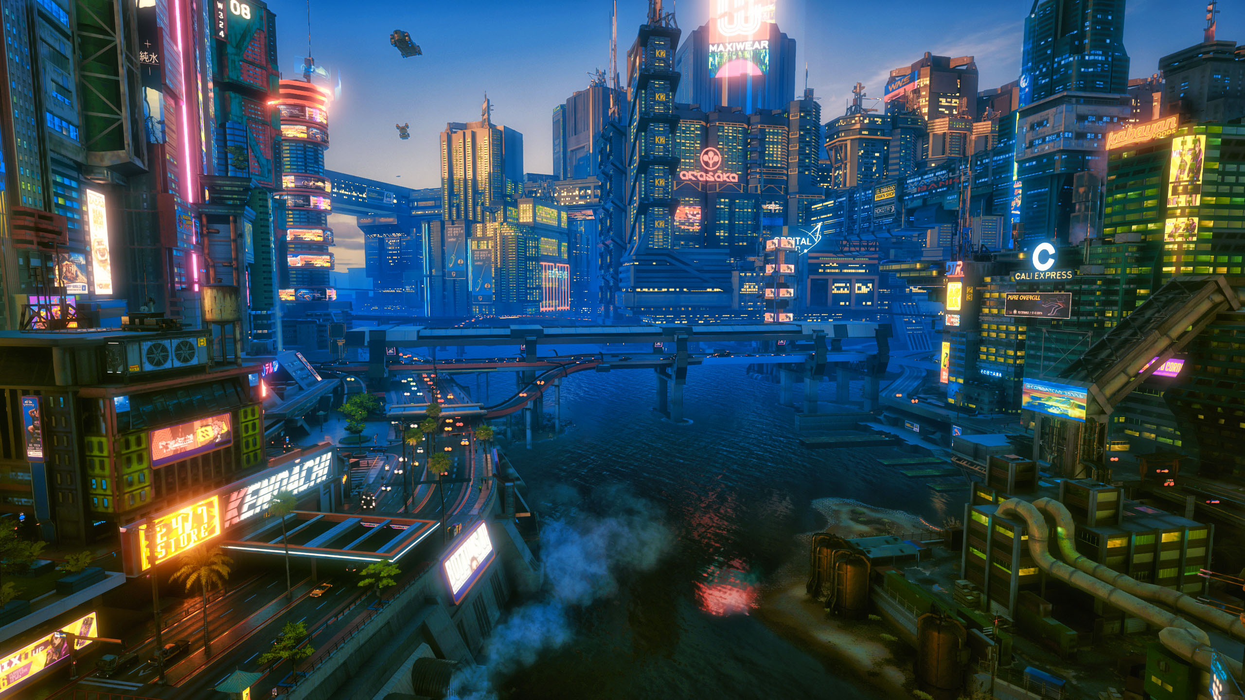 主机游戏,赛博朋克,2077,未来城市