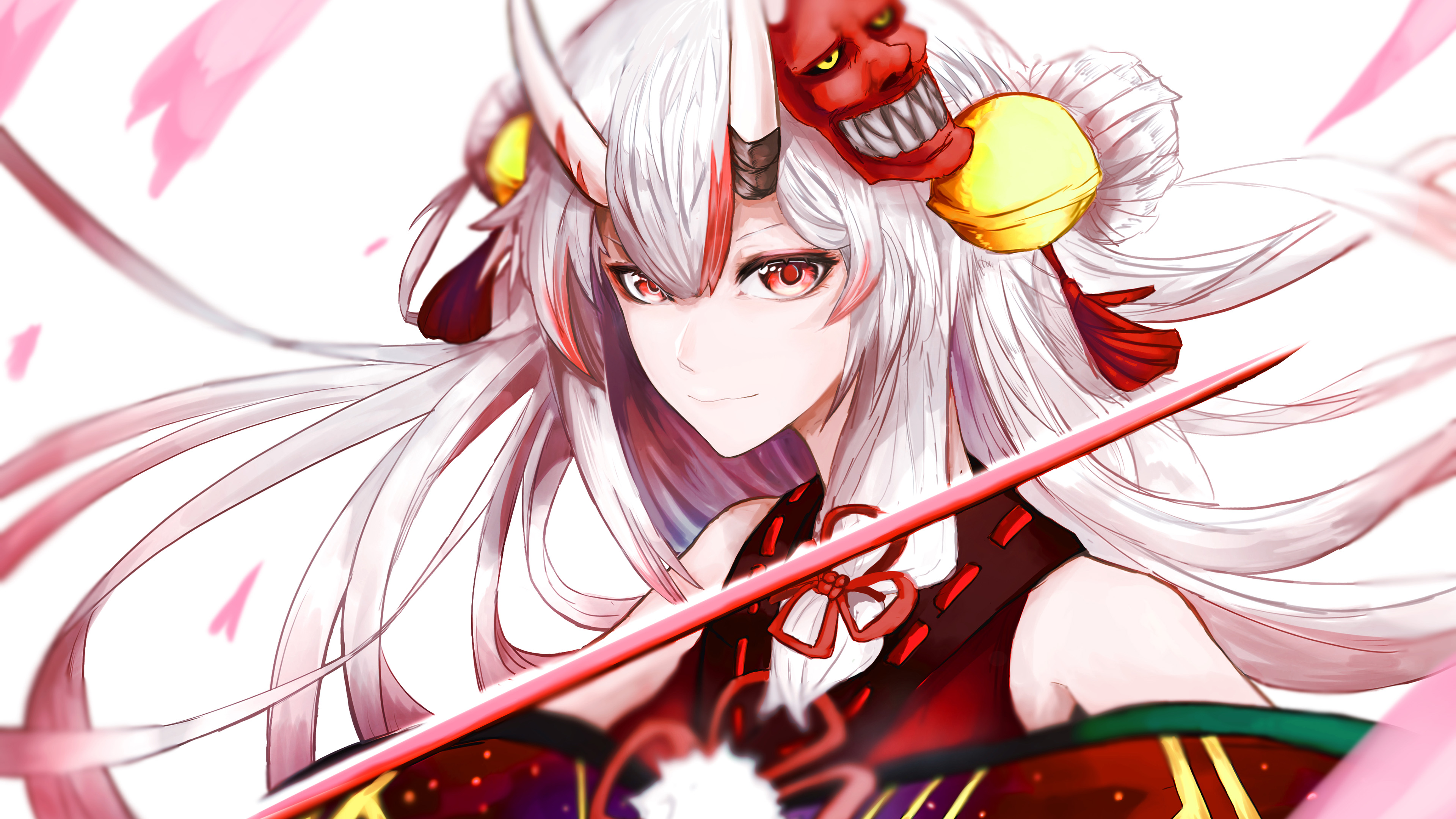 恶魔,面具,武器,铃铛