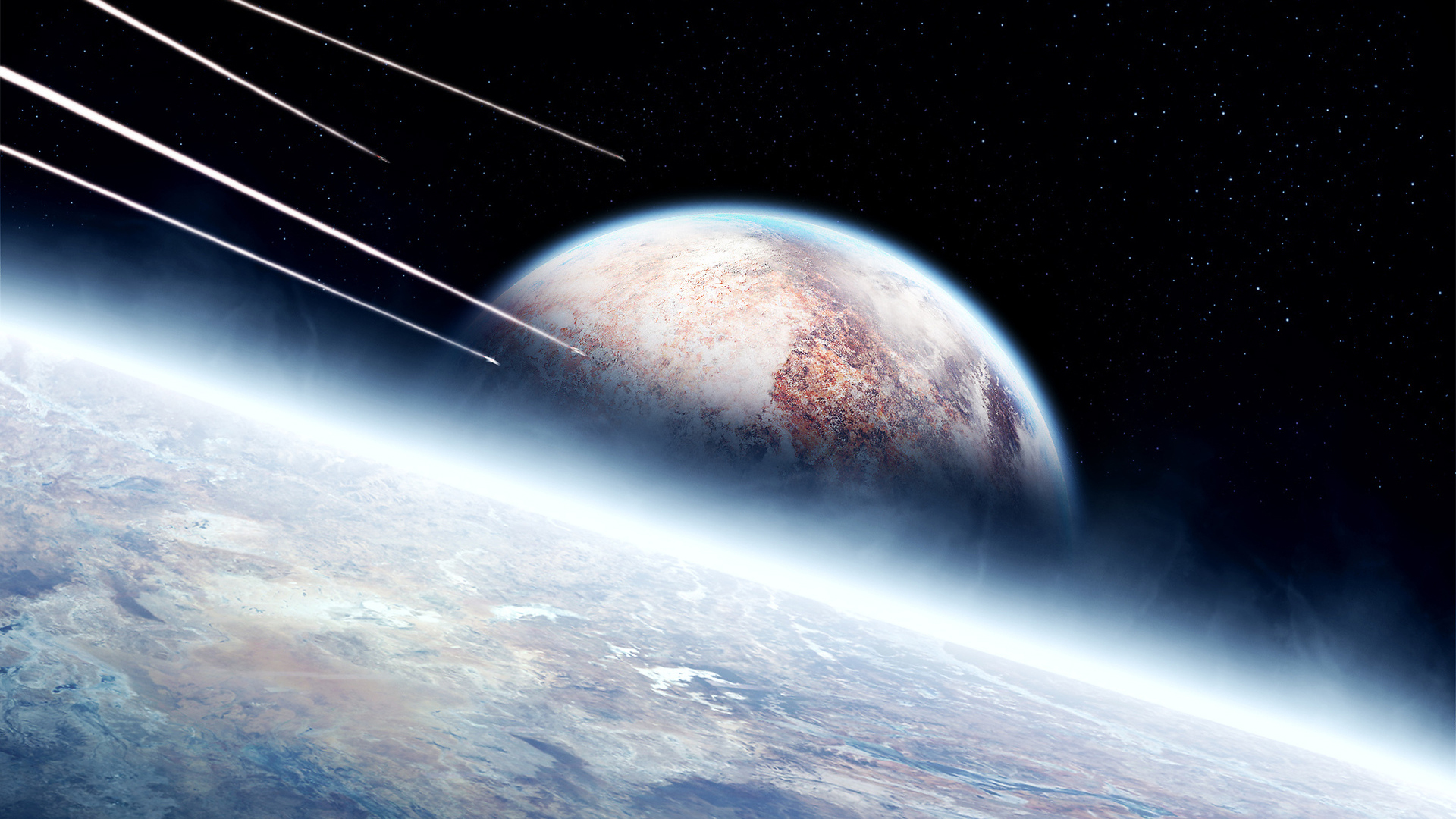 宇宙,太空,流星,陨石