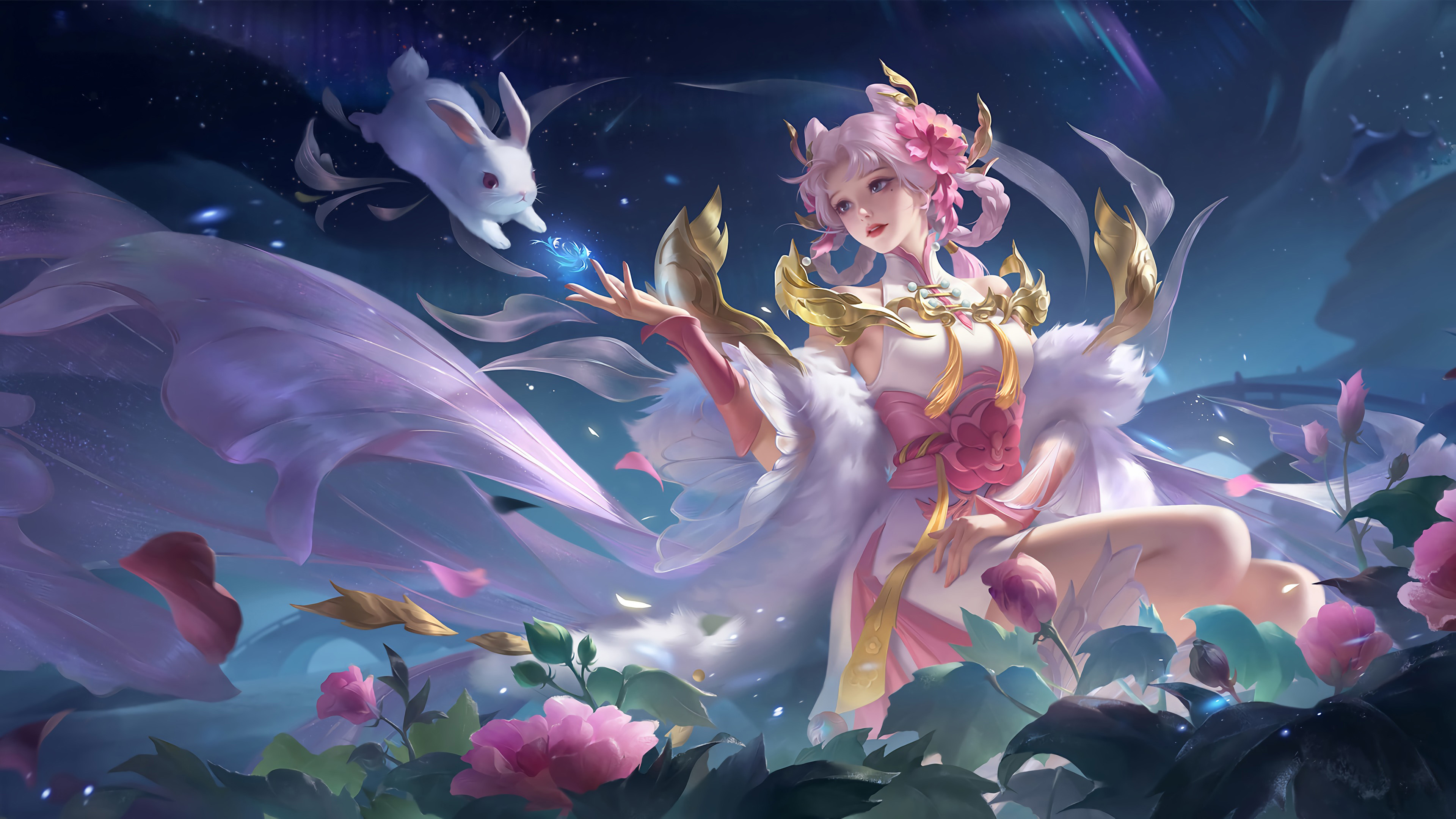 王者荣耀,嫦娥,拒霜思