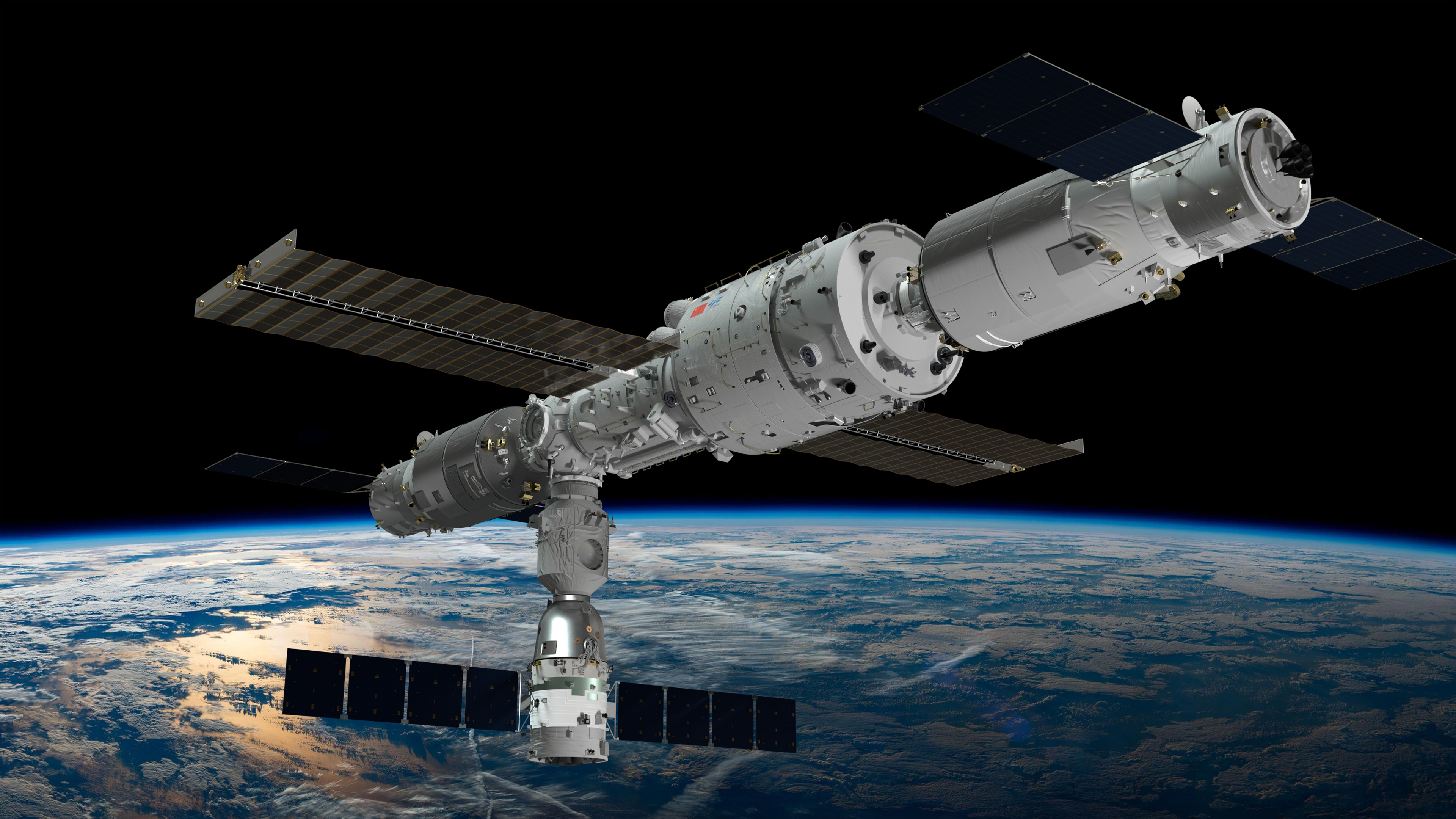 中国空间站,宇航,地球