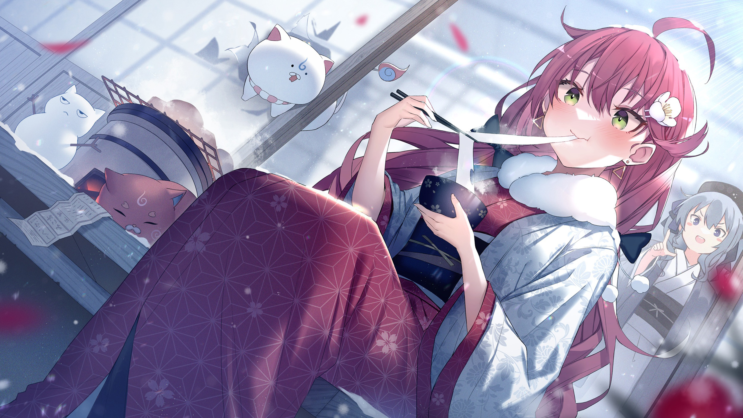 面条,精灵,寒冬