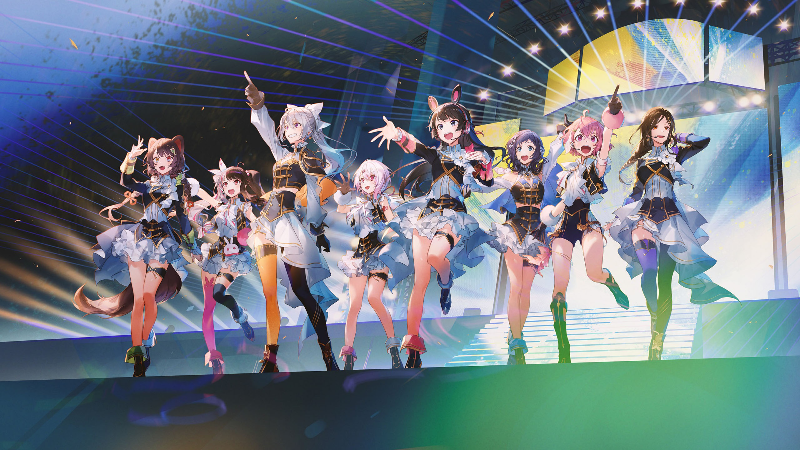 lovelive,演唱会,舞台,美少女