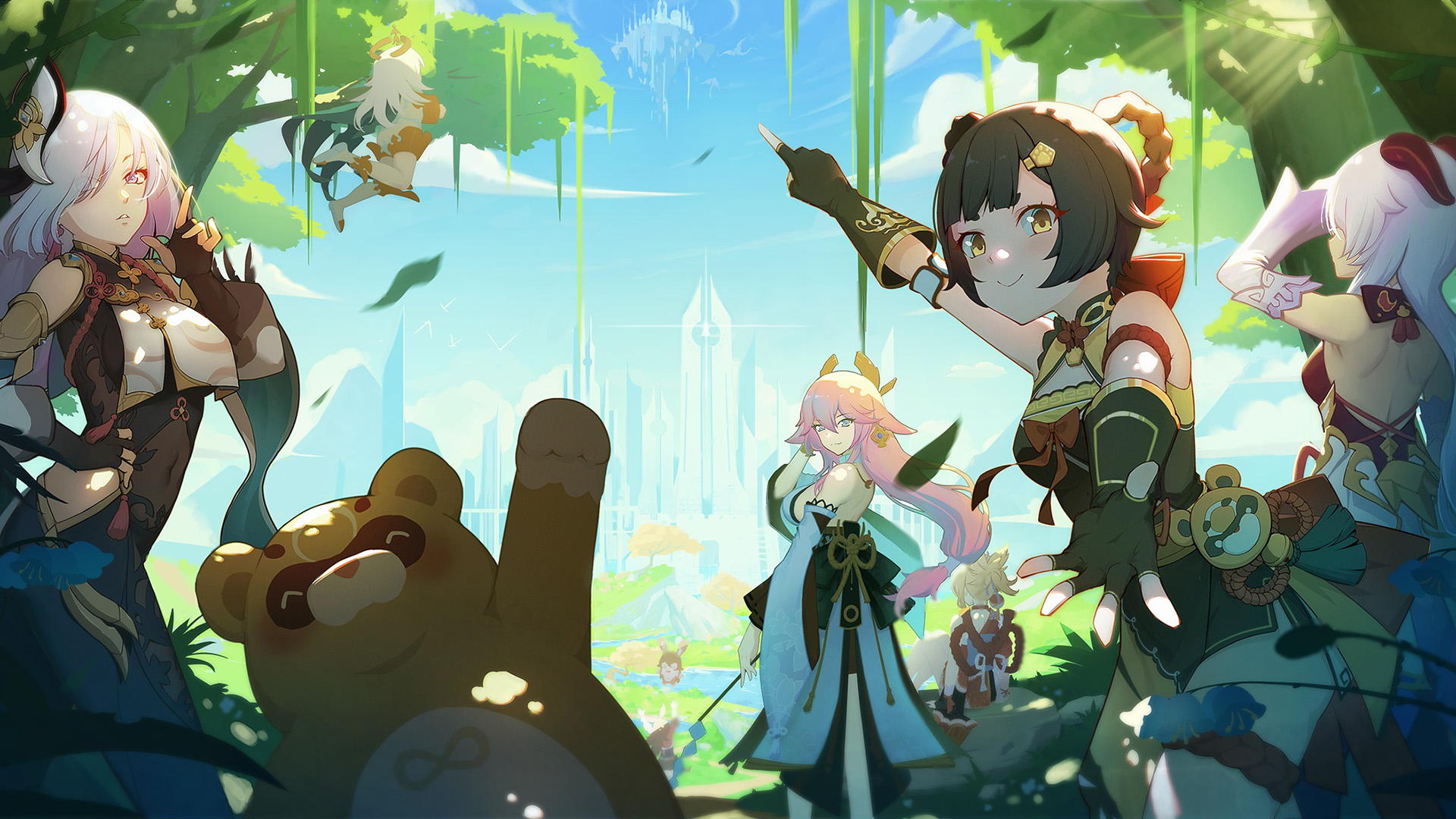 动感手游,原神,熊宝宝