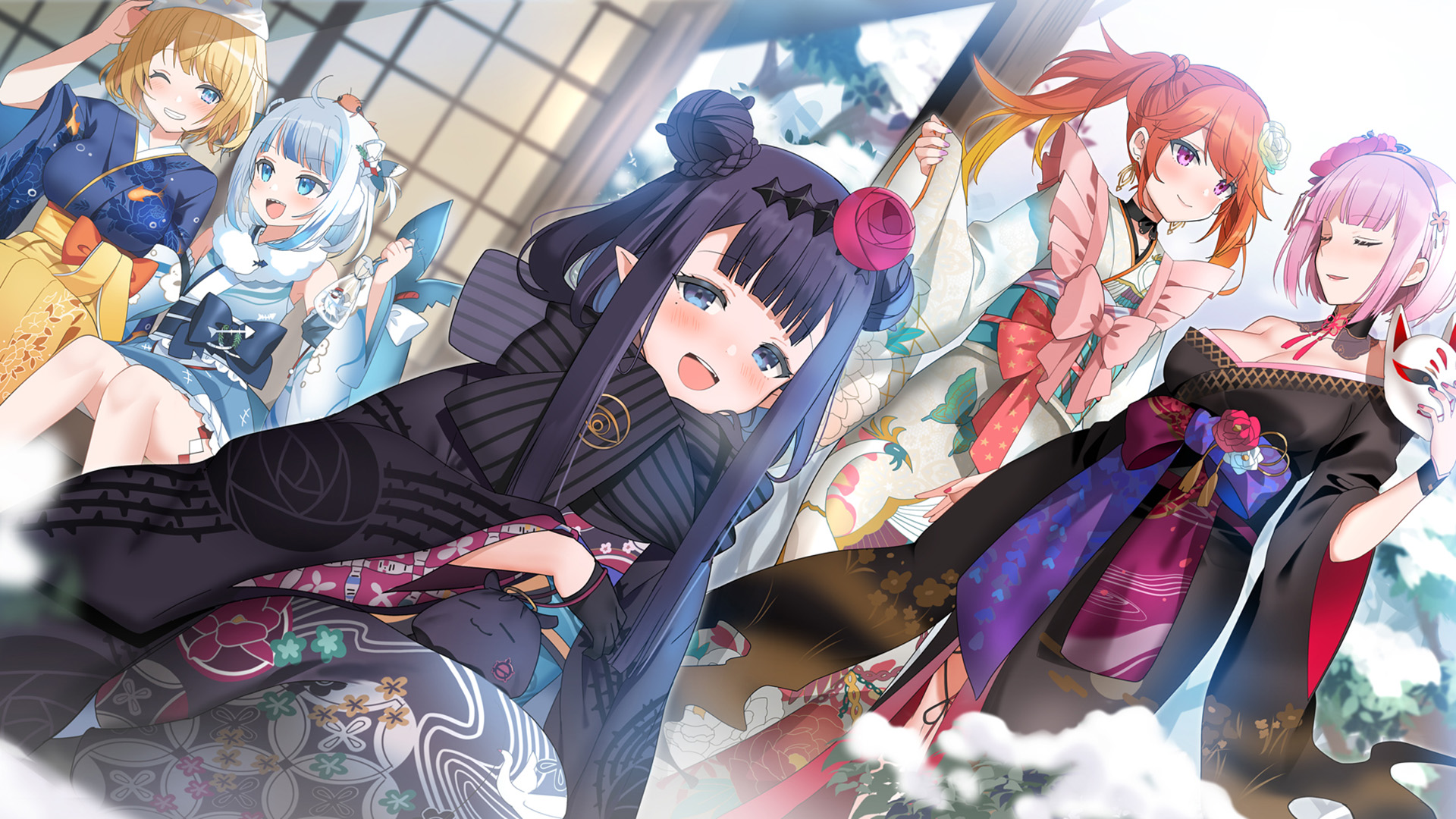 荷包,面具,姐姐妹妹