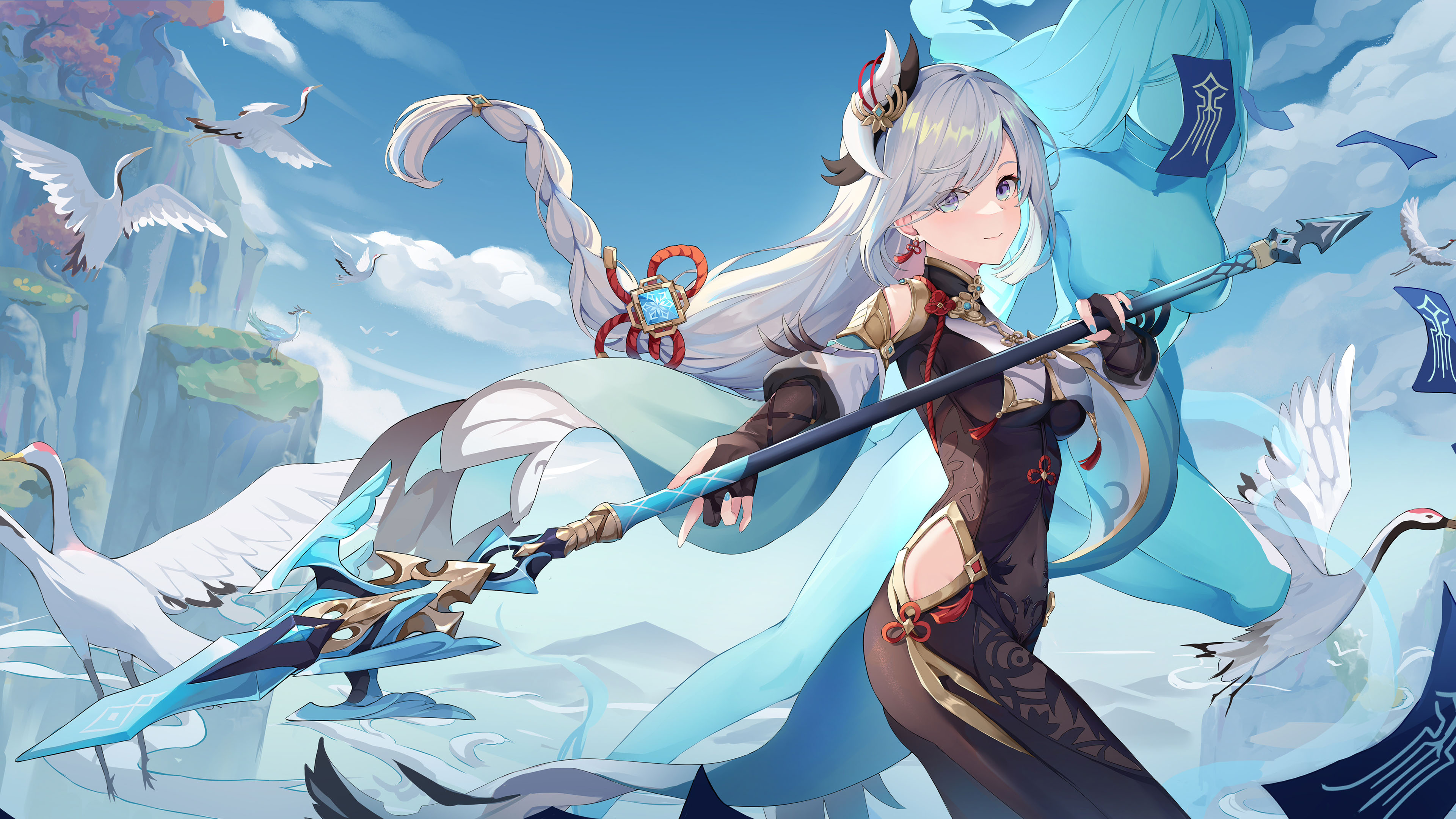 手游世界,原神,申鹤