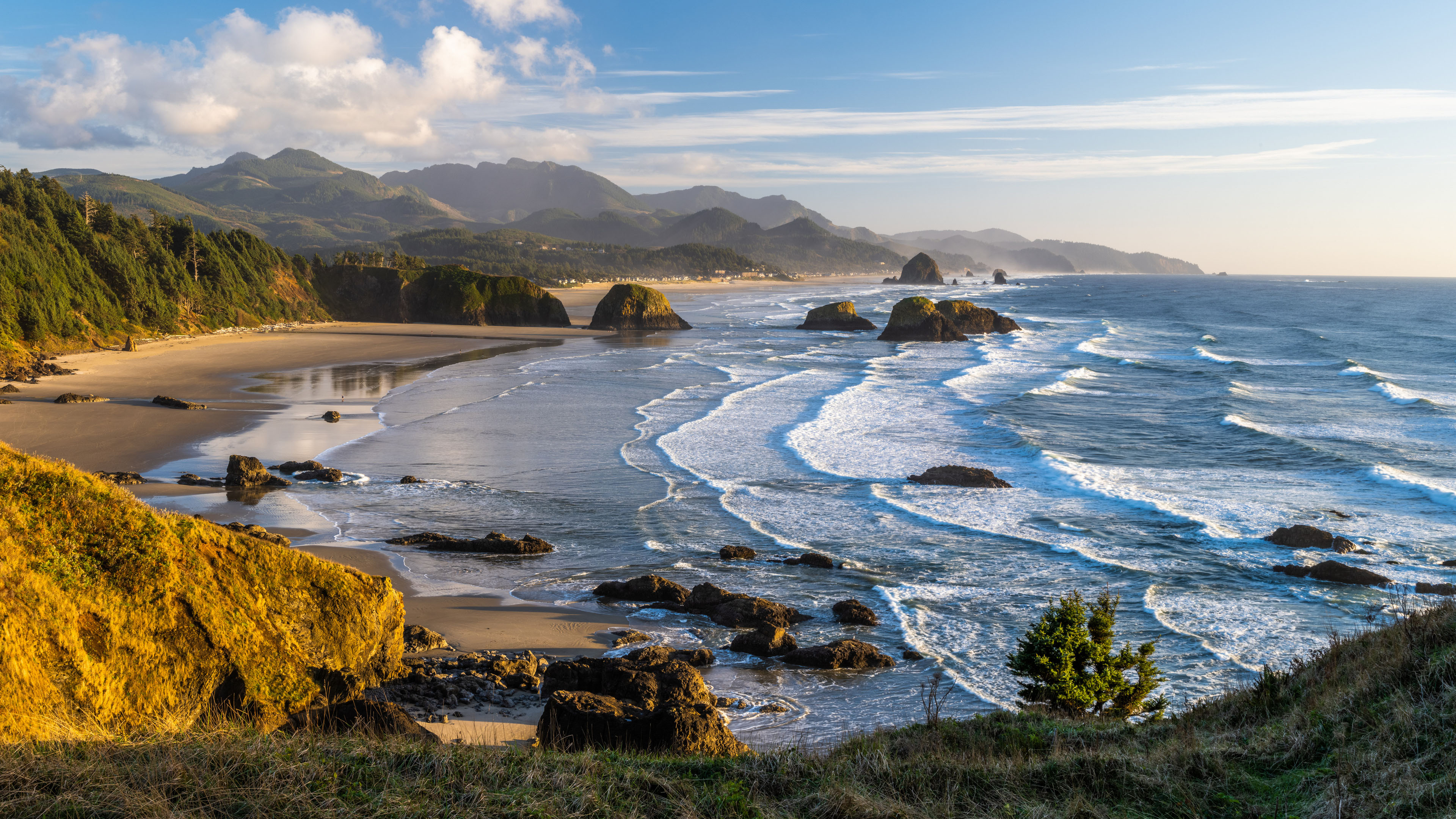 海洋天堂,层层海浪,壮观