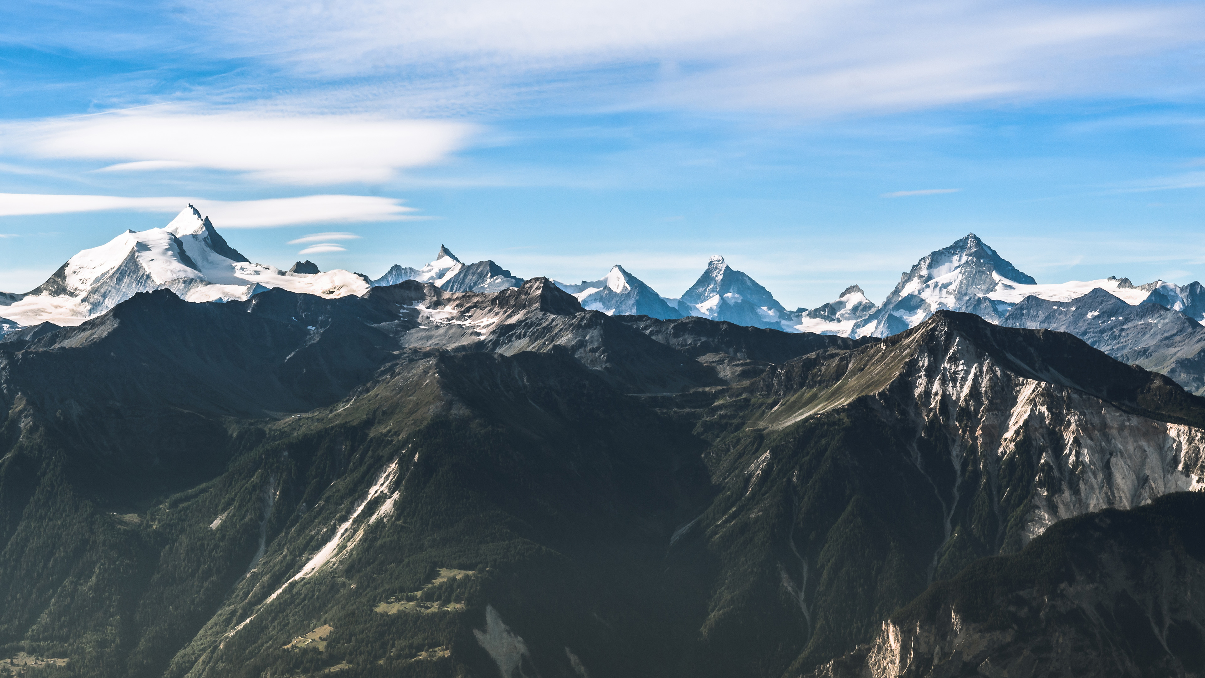 自然风光,山峰,雪山,巍峨