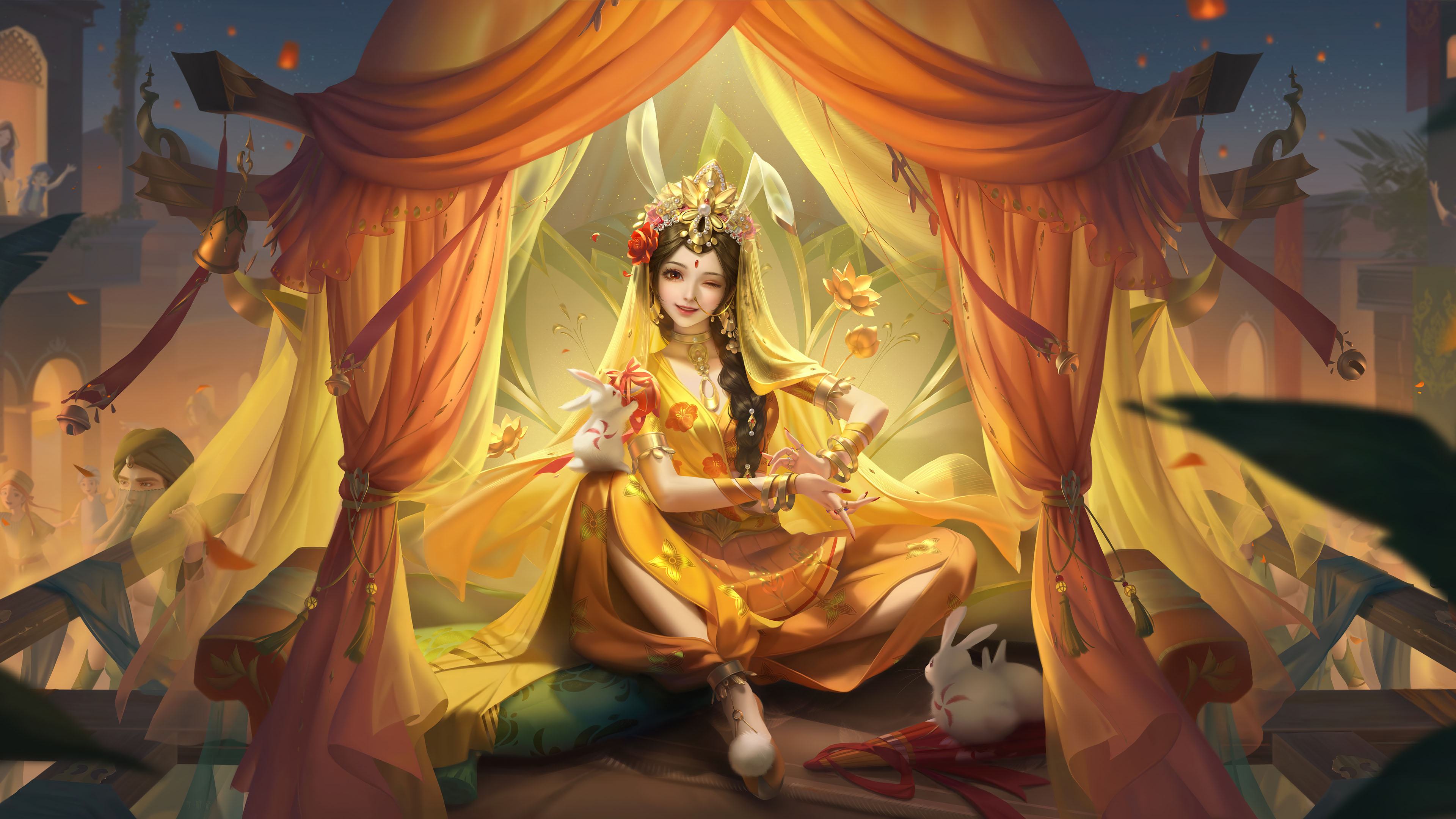 动感手游,公孙离,印度公主,兔子