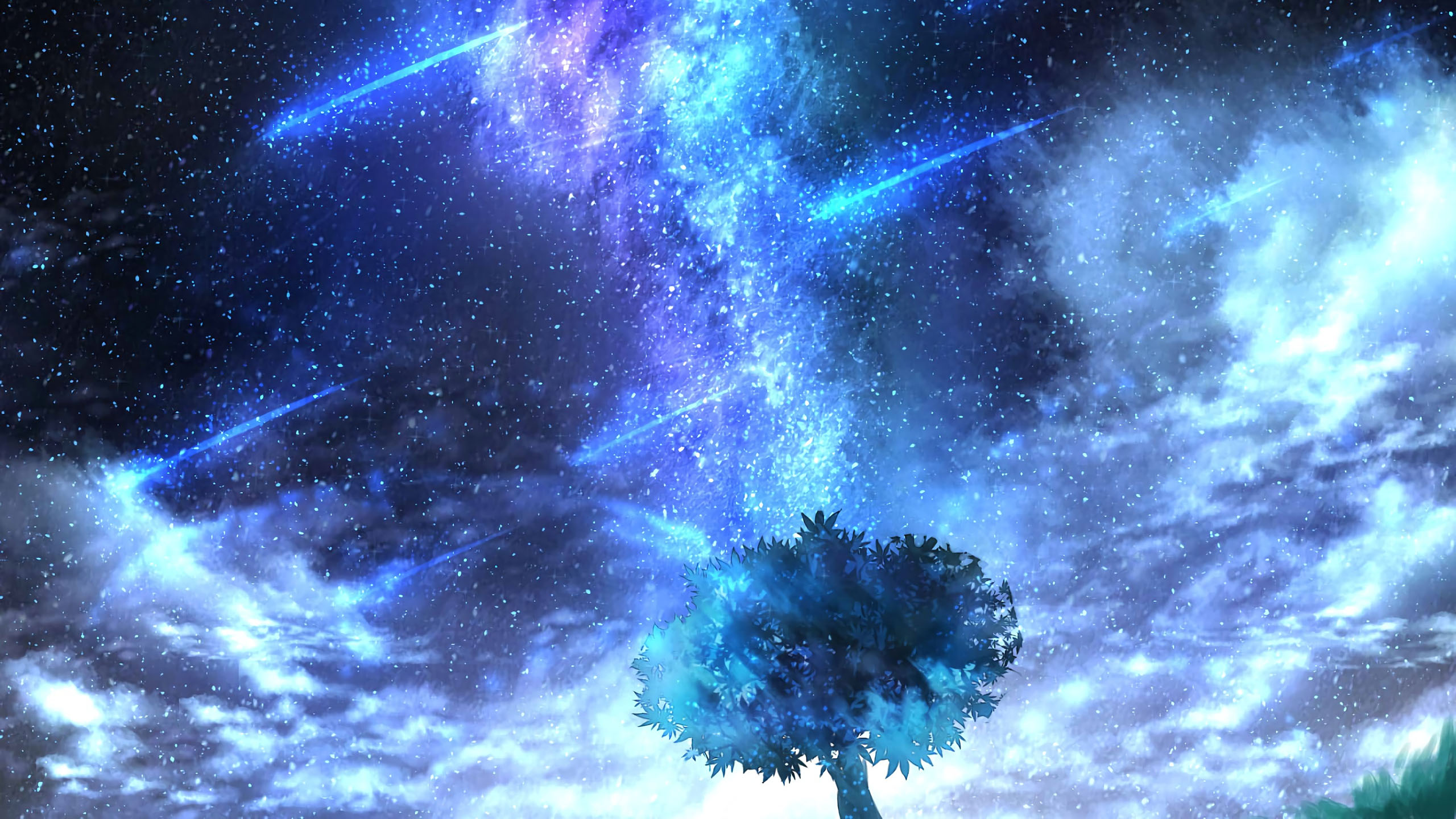 流星,繁星,梦幻,天空