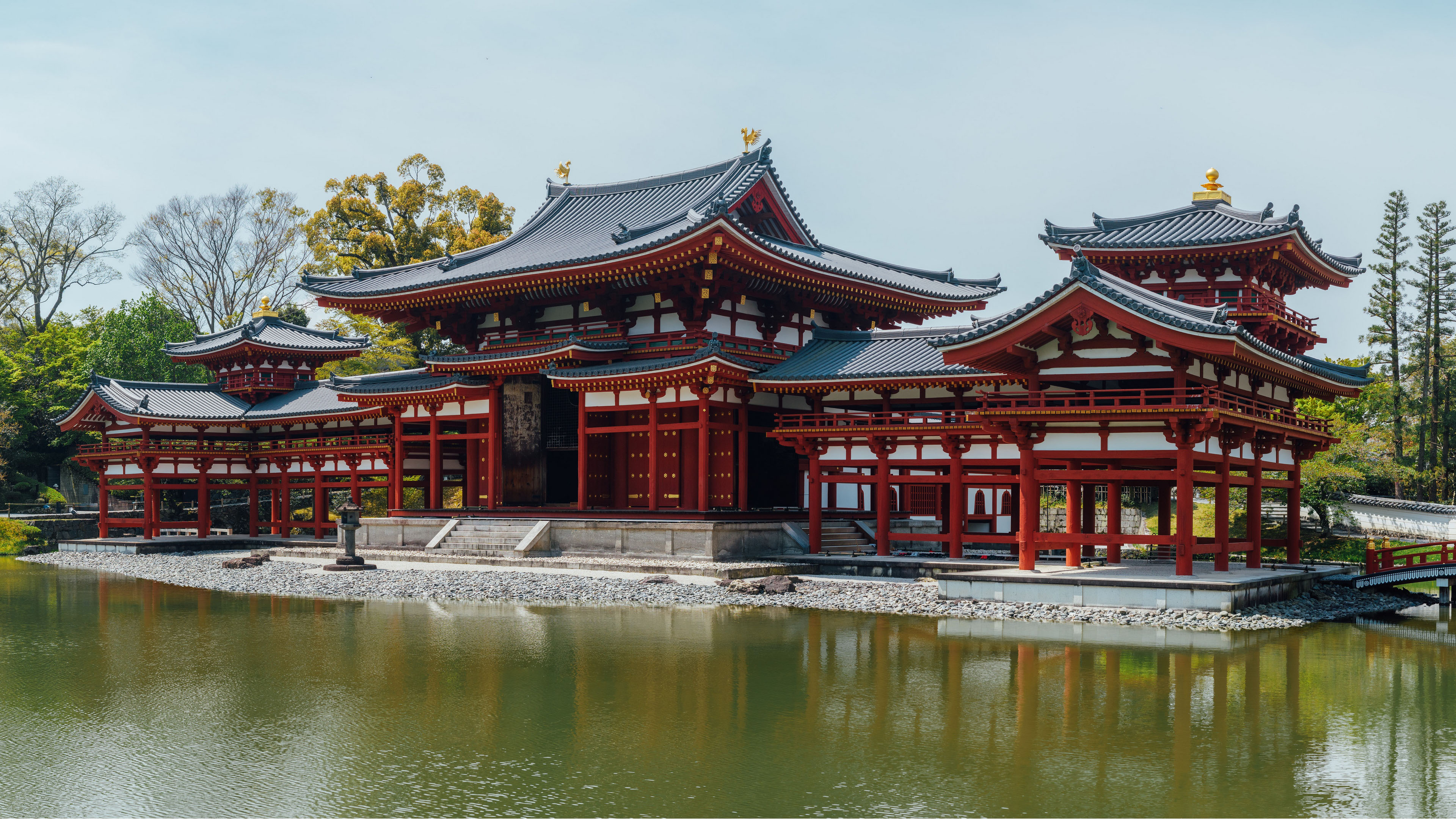 庭院,古建筑,池塘
