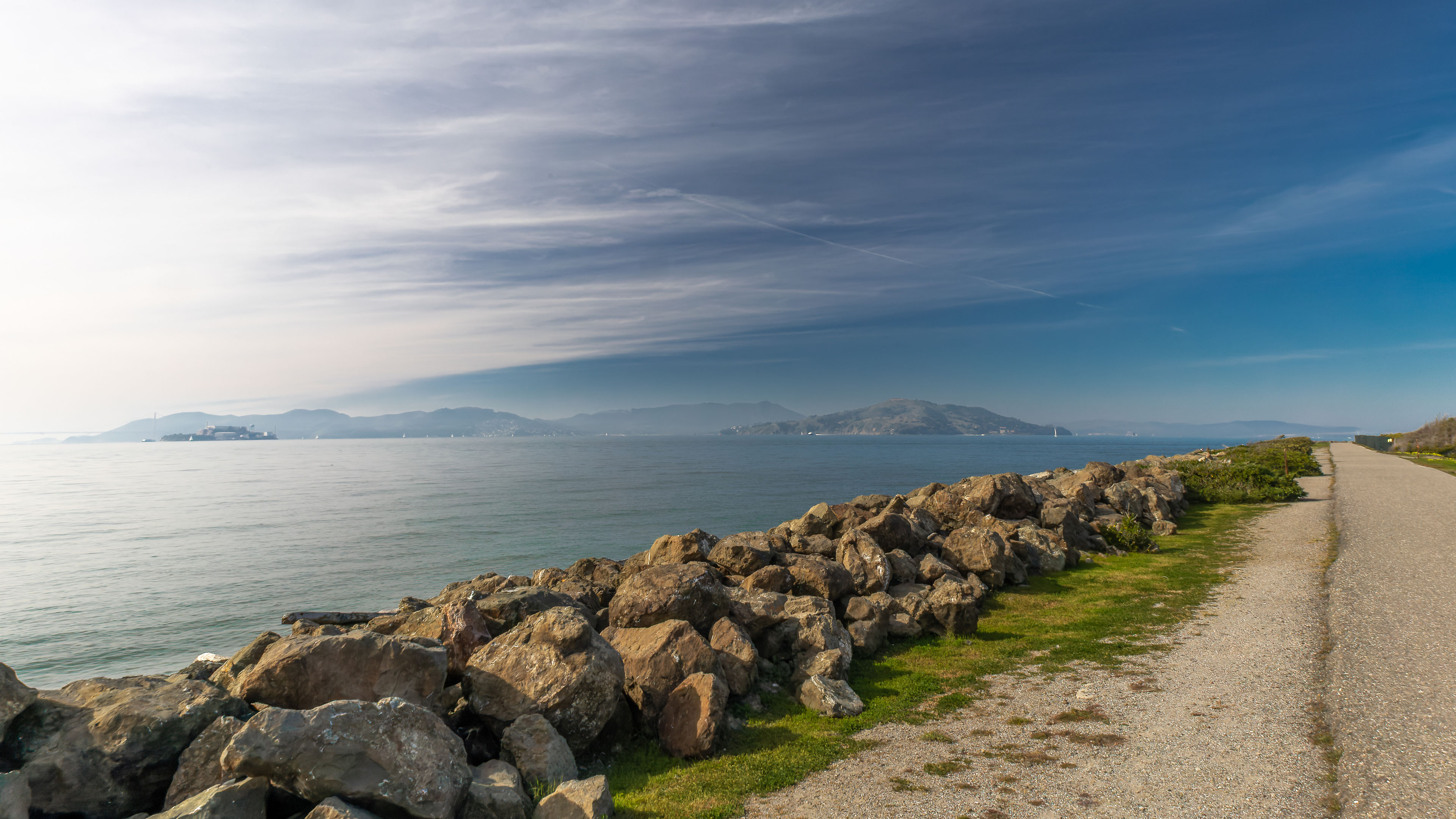 海洋天堂,堤岸,海风